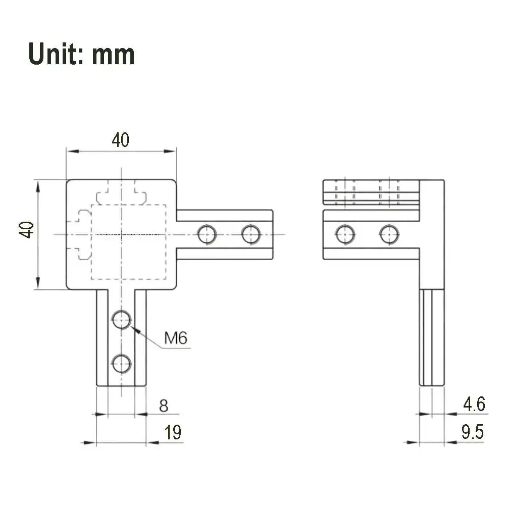 4 Pack Black 4040 Series 3-Way End Corner Bracket With M6 Screws For 8mm Slot T-Slot Aluminum Extrusion Profiles Heavy Duty Zinc Alloy Rust Resistant Corner Connector For Quick, Strong Frame Builds - Image 8