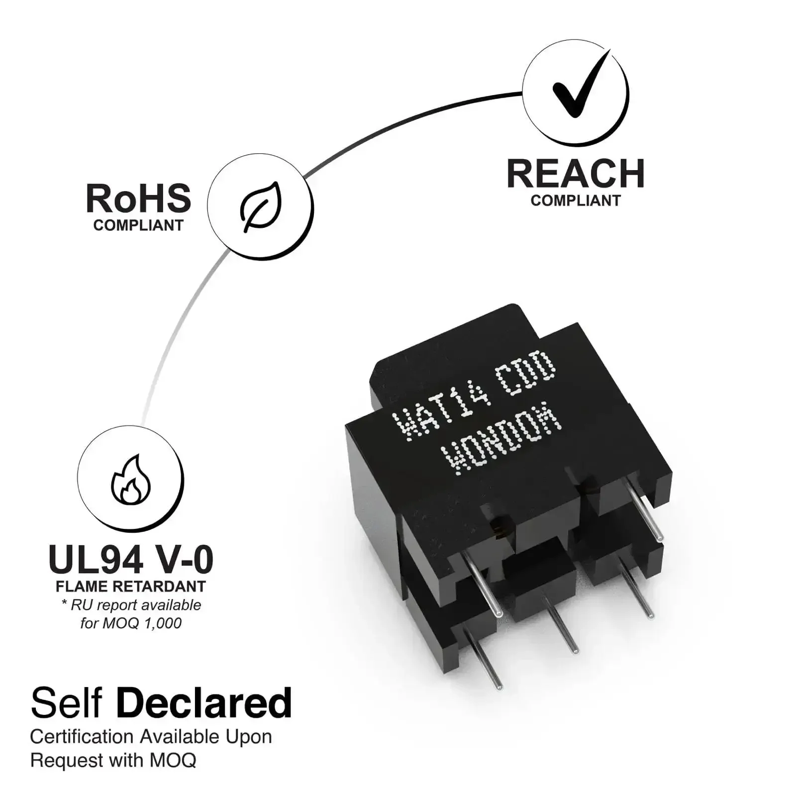 4 Pack Pro Grade Audio Isolation Transformer 600 Ohms To 600 Ohms 1:1 Ratio, EI Core, Low Leakage Inductance, High Primary Inductance, Noise Elimination, Premium Quality, Rock Solid Under Electrical Stress - Image 4