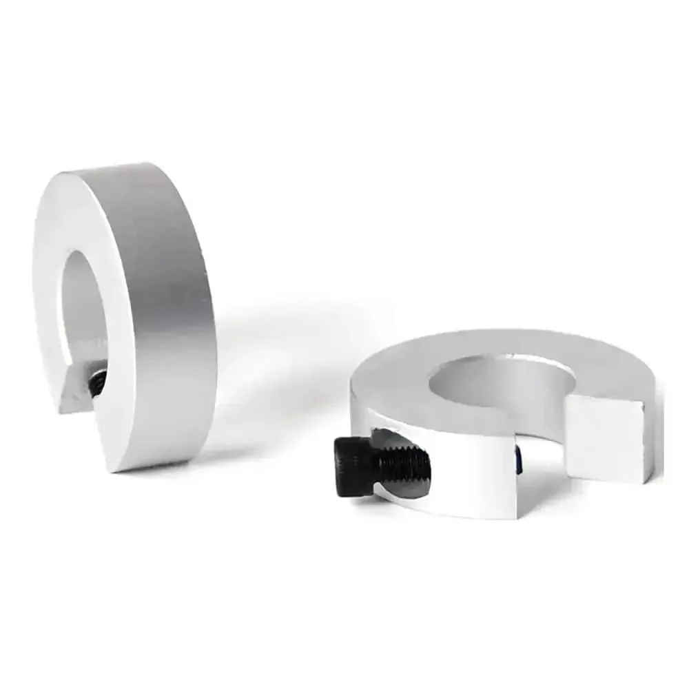4 Pack SBR20 Linear Rail Stop Collars Aluminum Alloy Shaft Lock Rings 20mm Inner Diameter 40mm Outer Diameter 12mm Thick Pro Grade CNC Parts Tool For Linear Guides Milling Machines - Image 5
