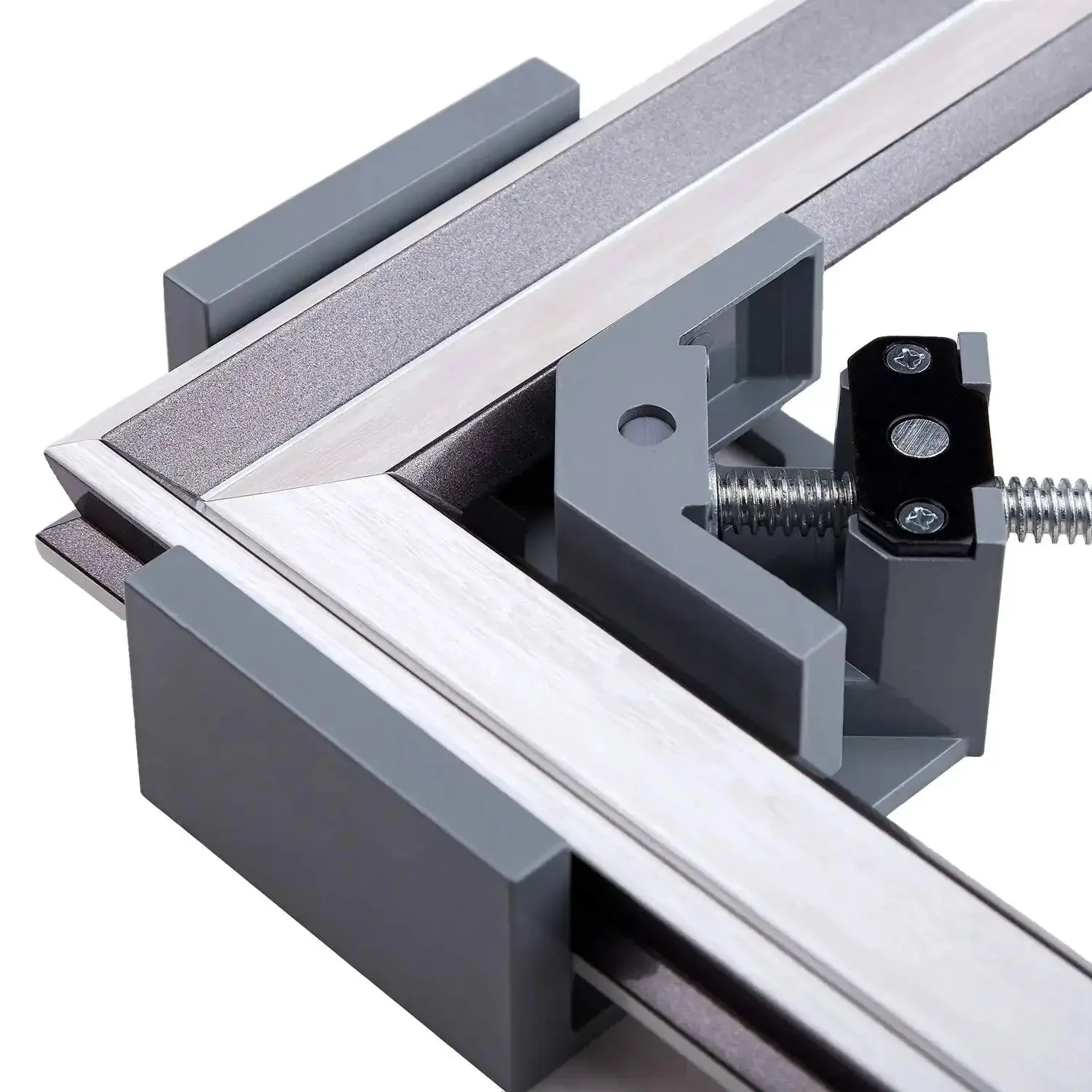 4-Piece Corner Clamp Set, Right Angle 90 Degree Woodworking Clamps With Adjustable Swing Jaw, Aluminum Alloy Frame, Heavy Duty, For Welding And DIY Woodworking, Pro Grade Workshop Essential - Image 3