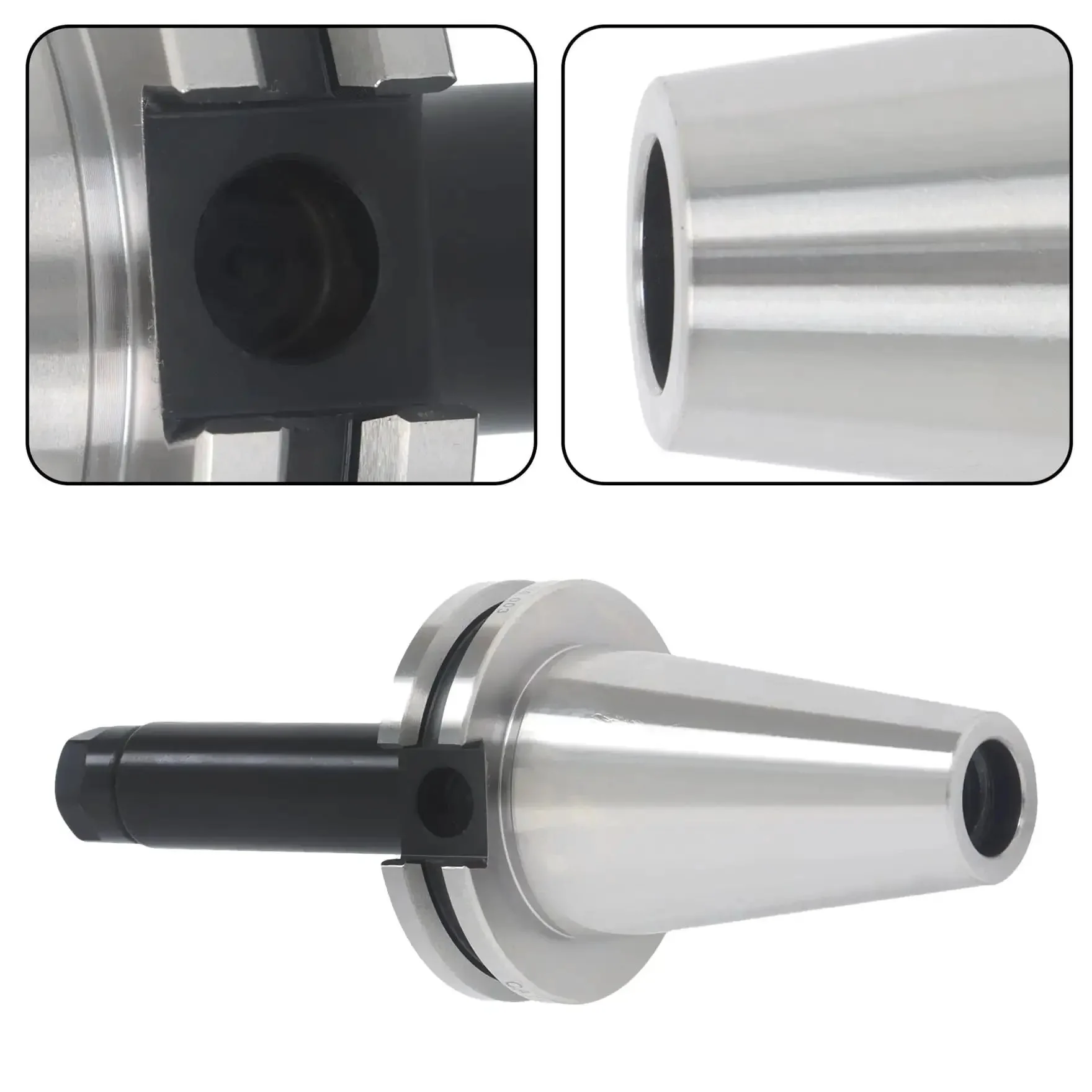 4 Piece ER11 Collet Chuck Tool Holder Kit Balanced To G2.5 At 20000 RPM For CNC Chucks And CAT40 Adapters On Drilling And Milling Machines Ideal For Precision Machining, High Speed Performance, Low Vibration For Reliable CNC Milling And Drilling - Image 5
