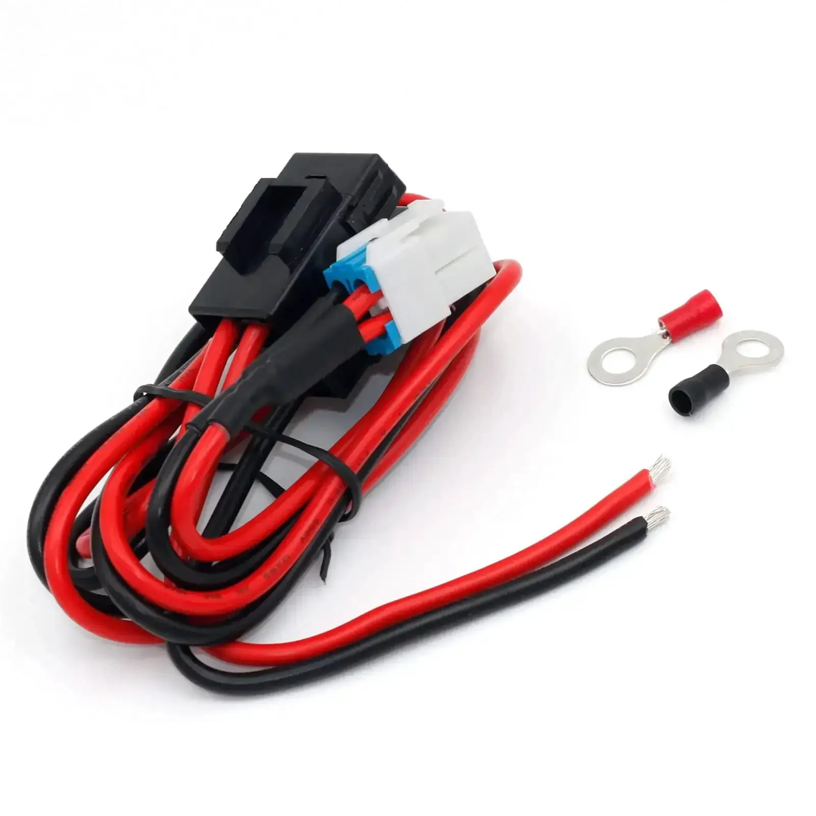 4 Pin 12AWG DC Power Lead For Ham Radios With 30A Dual Fuses, 3.4 Ft Cable, Handles 12V To 14V, Heavy Duty Insulated Wire, Easy Install, Plug And Play For Yaesu Kenwood Icom Alinco Vertex And More - Image 6