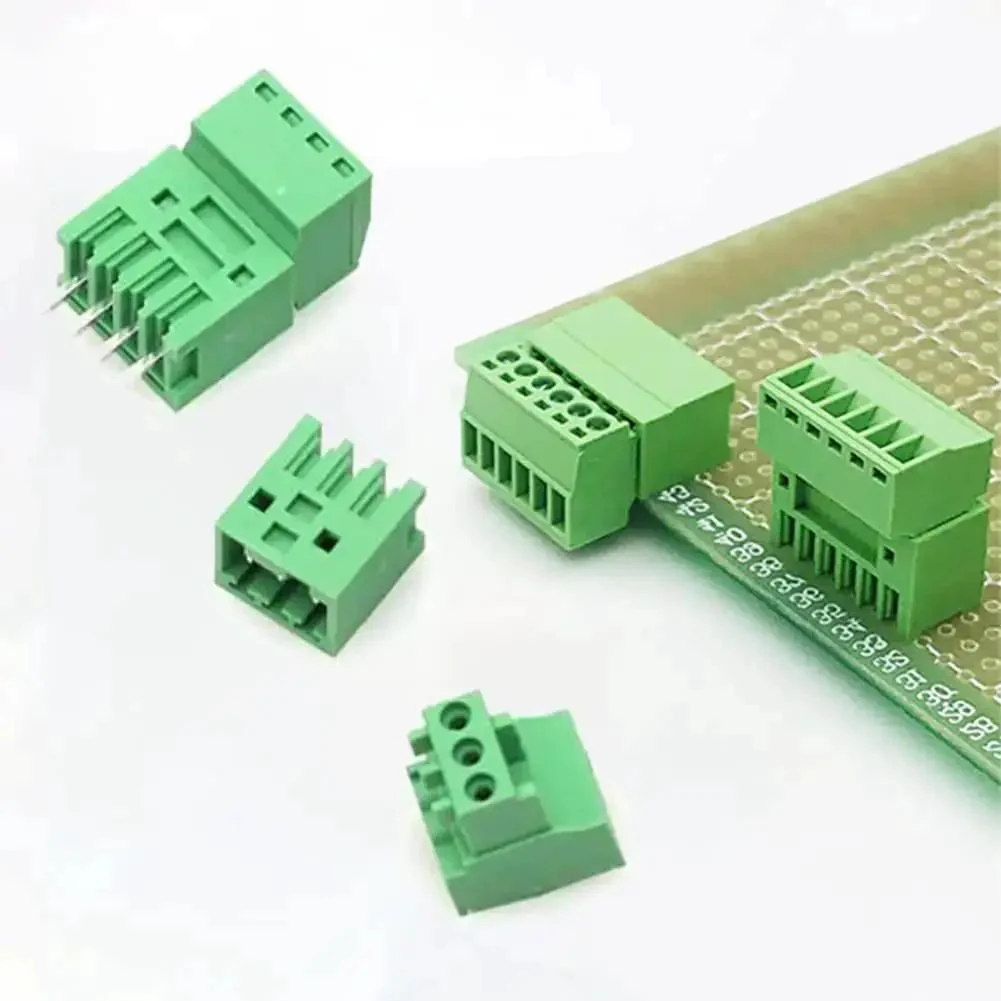 4 Pin Screw Terminal Block Connector With 2.54mm Pitch For PCB Mount, 125V 4A Rating, Supports AWG 26 To 18 Cables, Plug In No Soldering Required, Easy To Use For Prototyping, DIY Electronics Projects - Image 2