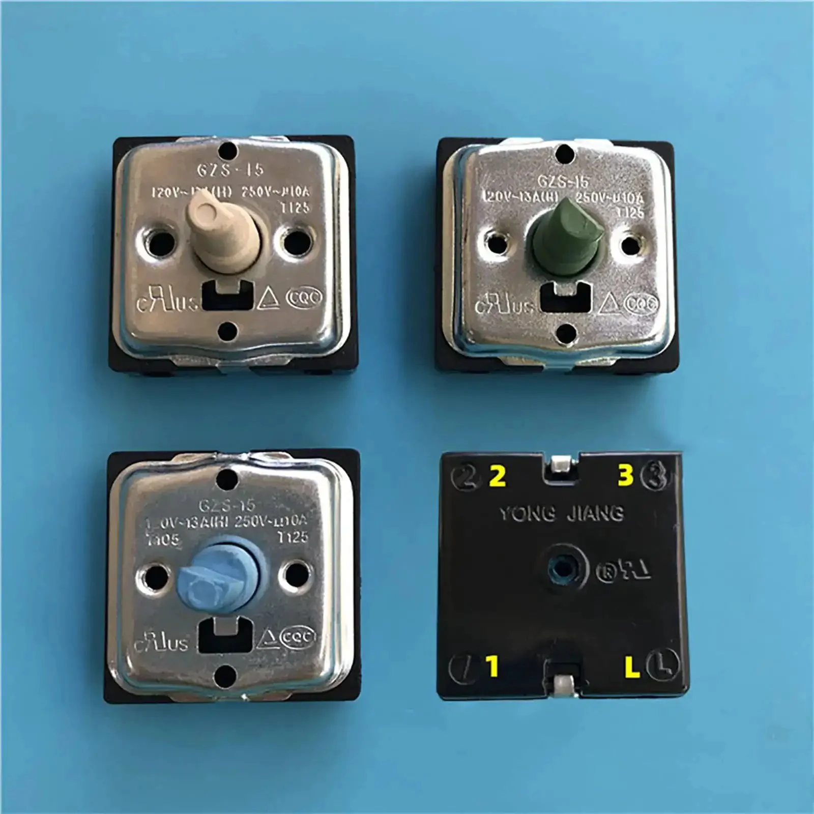 4 Position Rotary Switch For Electric Heaters And Radiators With 2 Gear 3 Gear Or 4 Gear Options, Swap In High Temp Flame Retardant Shell, 13A At 120V And 10A At 250V, Replacement Part, Easy Install, Fan Speed Selector - Image 6