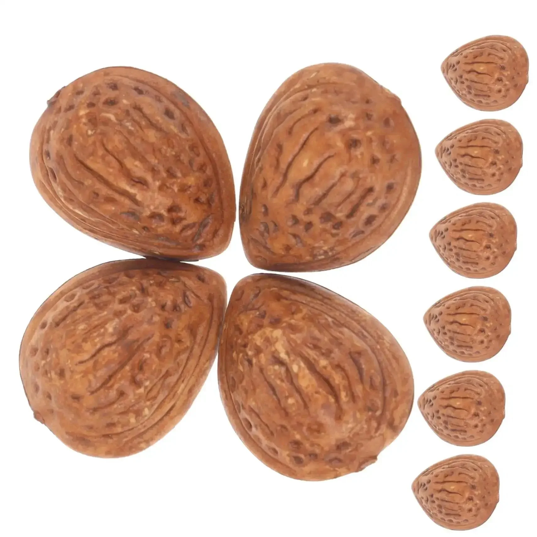 40 Realistic Faux Almonds For Crafts And Food Photography, Lifelike Artificial Nuts For Home Decor, Miniature Displays, Table Centerpieces, And Food Styling Props - Image 8
