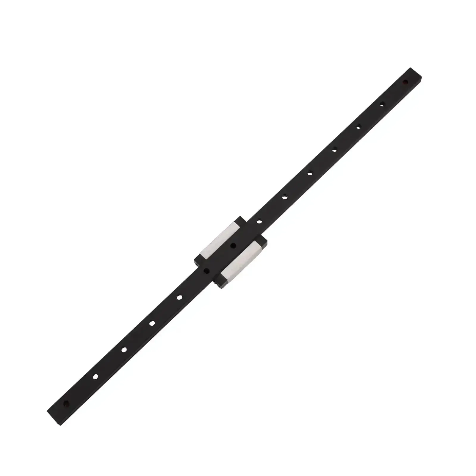 400mm Linear Rail With Carriage Block For DIY 3D Printers And Machines Heavy Duty Steel Guide Rail Rust Resistant Blackened Finish High Precision Smooth Low Noise Operation Ideal For Hobbyists And Pro Makers - Image 8