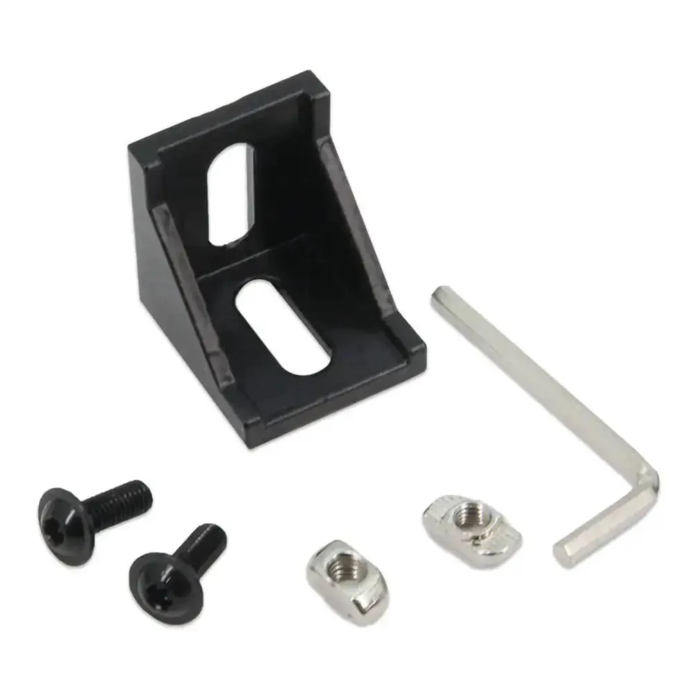 4040 Aluminum Extrusion Corner Bracket Right Angle With Screws for 8mm Slot 4040 Series T Slot Framing Connector for 40x40mm Profiles Built Tough and Ready for DIY Projects - Image 4
