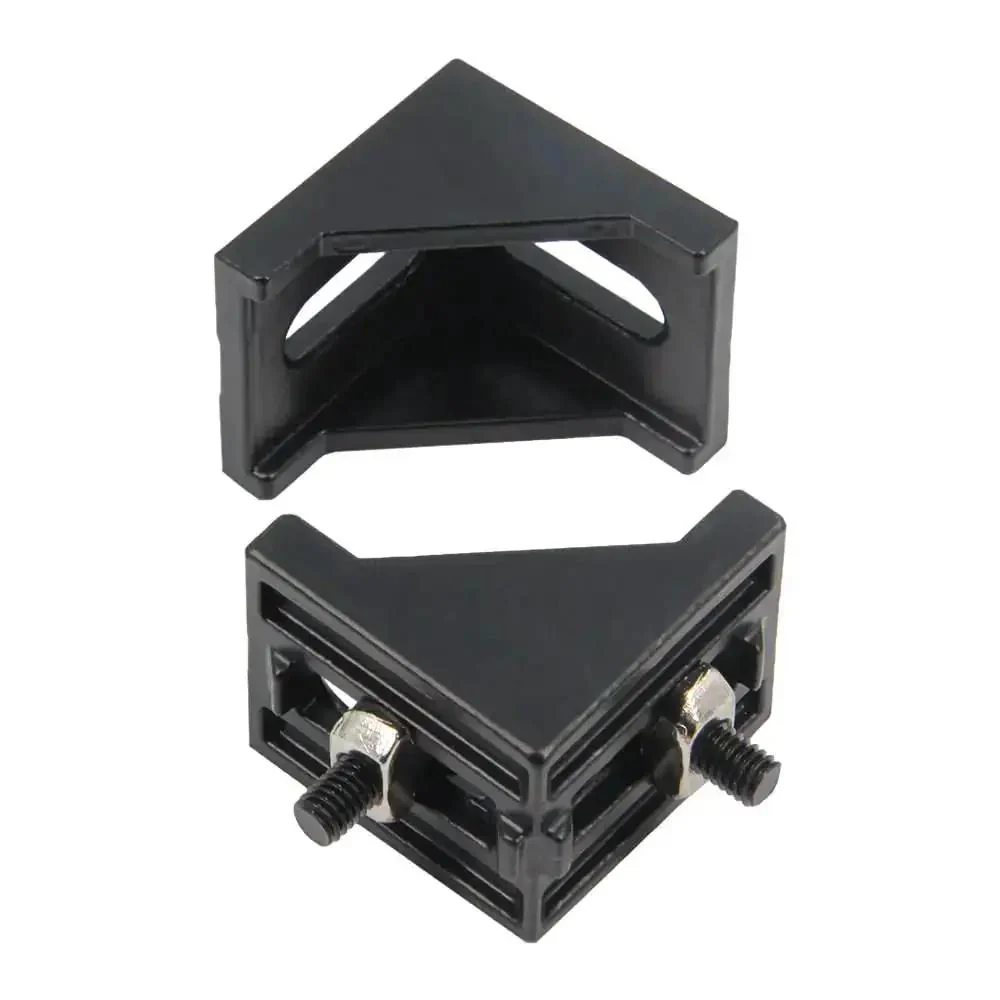 4040 Aluminum Extrusion Corner Bracket Right Angle With Screws for 8mm Slot 4040 Series T Slot Framing Connector for 40x40mm Profiles Built Tough and Ready for DIY Projects - Image 5