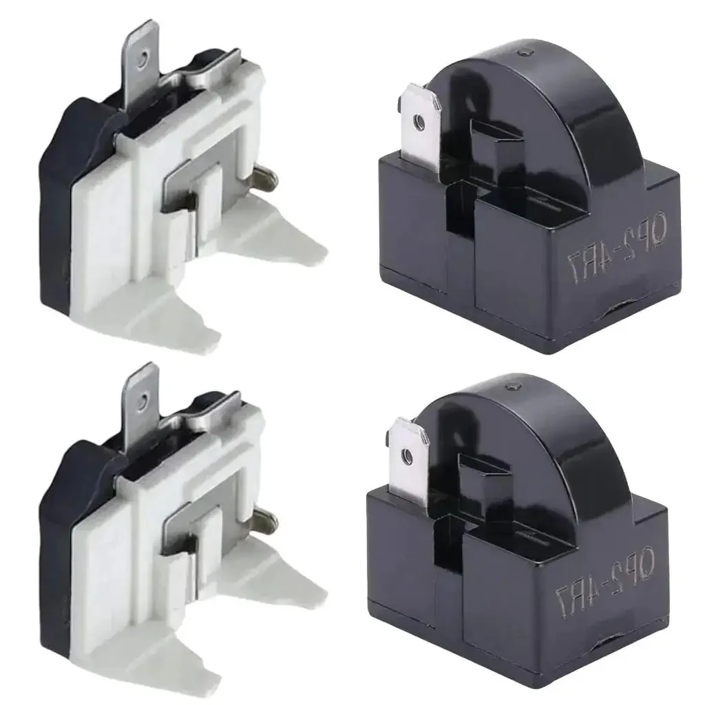 4.7 Ohm 1 Pin PTC Compressor Start Relay Overload Kit Replacement For Mini Fridges And Compact Refrigerators Easy Plug And Play Beverages And Wine Coolers Deep Freezers Beer And Wine Refrigerators