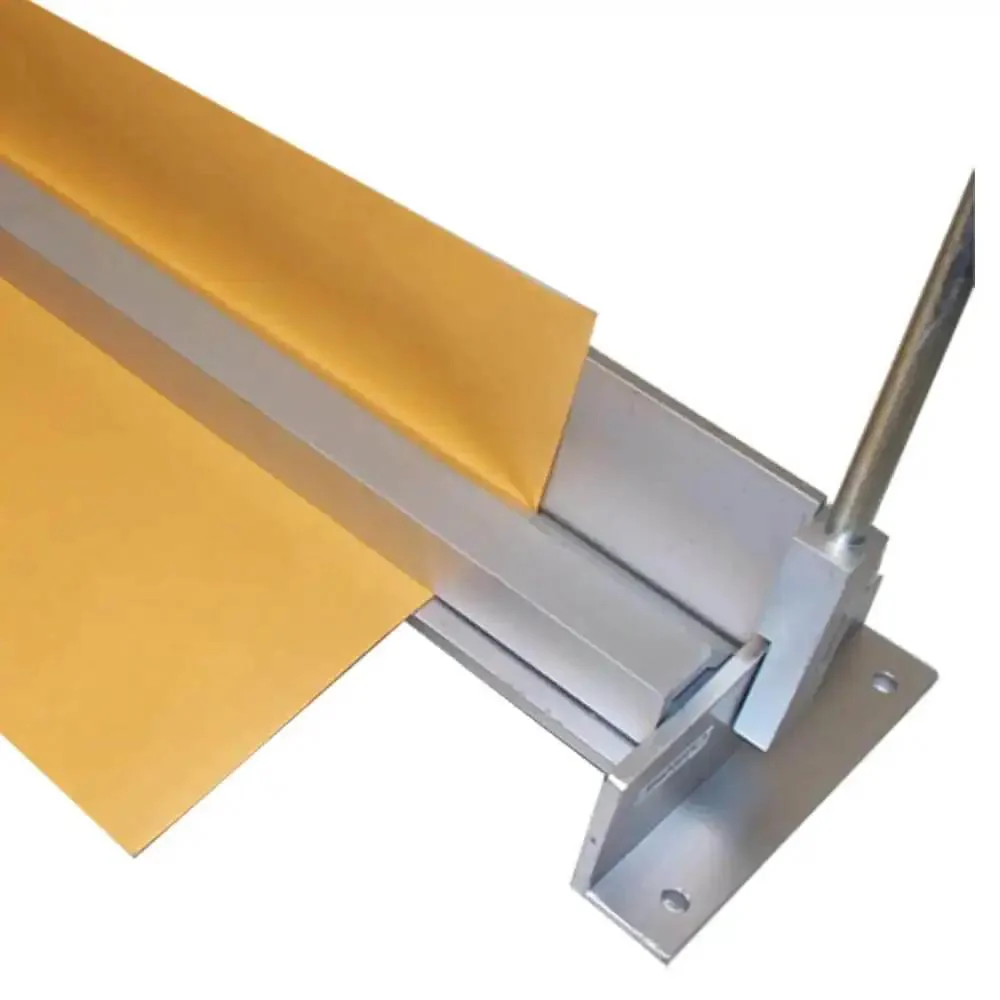 48 Inch Aluminum Sheet Metal Bender For 20 Gauge Steel And 14 Gauge Aluminum, Bench Top Brake For 90 Degree Bends And 45 Degree Angles, C Clamp Not Included, Heavy Duty Metal Forming Tool For DIY Projects - Image 3