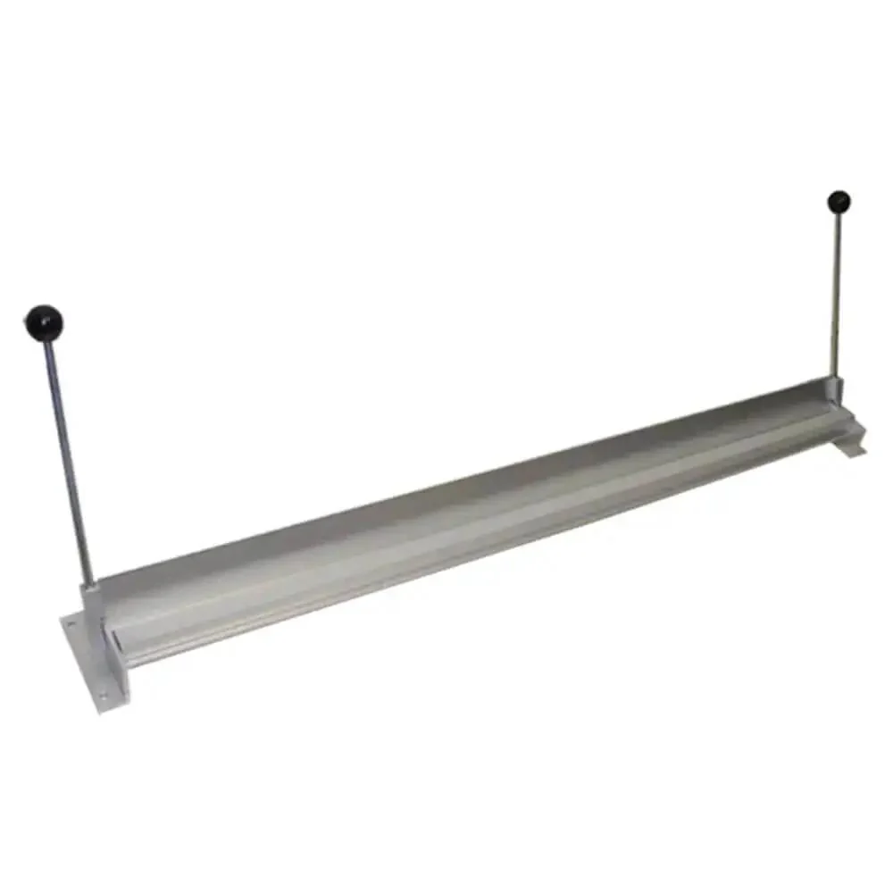 48 Inch Sheet Metal Bending Brake For Bench Top Use Bends Up To 90 Degrees With 20 Gauge Steel And 14 Gauge Aluminum A Beefy Tool That Handles Materials Up To 48 Inches Wide Includes 45 Degree Stop And Quick Protractor Adjustments - Image 4