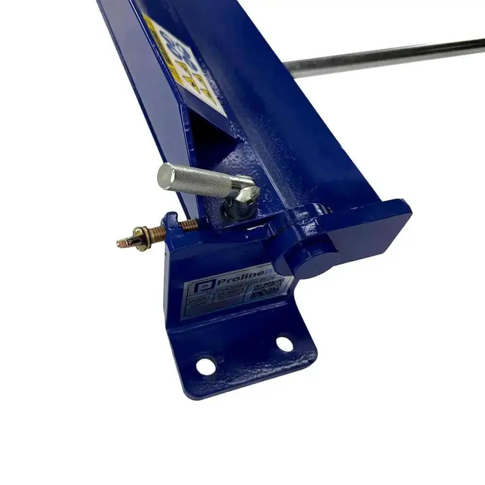 48 Inch Sheet Metal Brake Bender For Bench Mount Handles Up To 20 Gauge Mild Steel And 14 Gauge Aluminum Delivers Precise 90 Degree Bends With 45 Degree Angles, Heavy Duty Press Plate With Quick Action Lock And Release Bolt For Secure Bending, Ideal For - Image 2