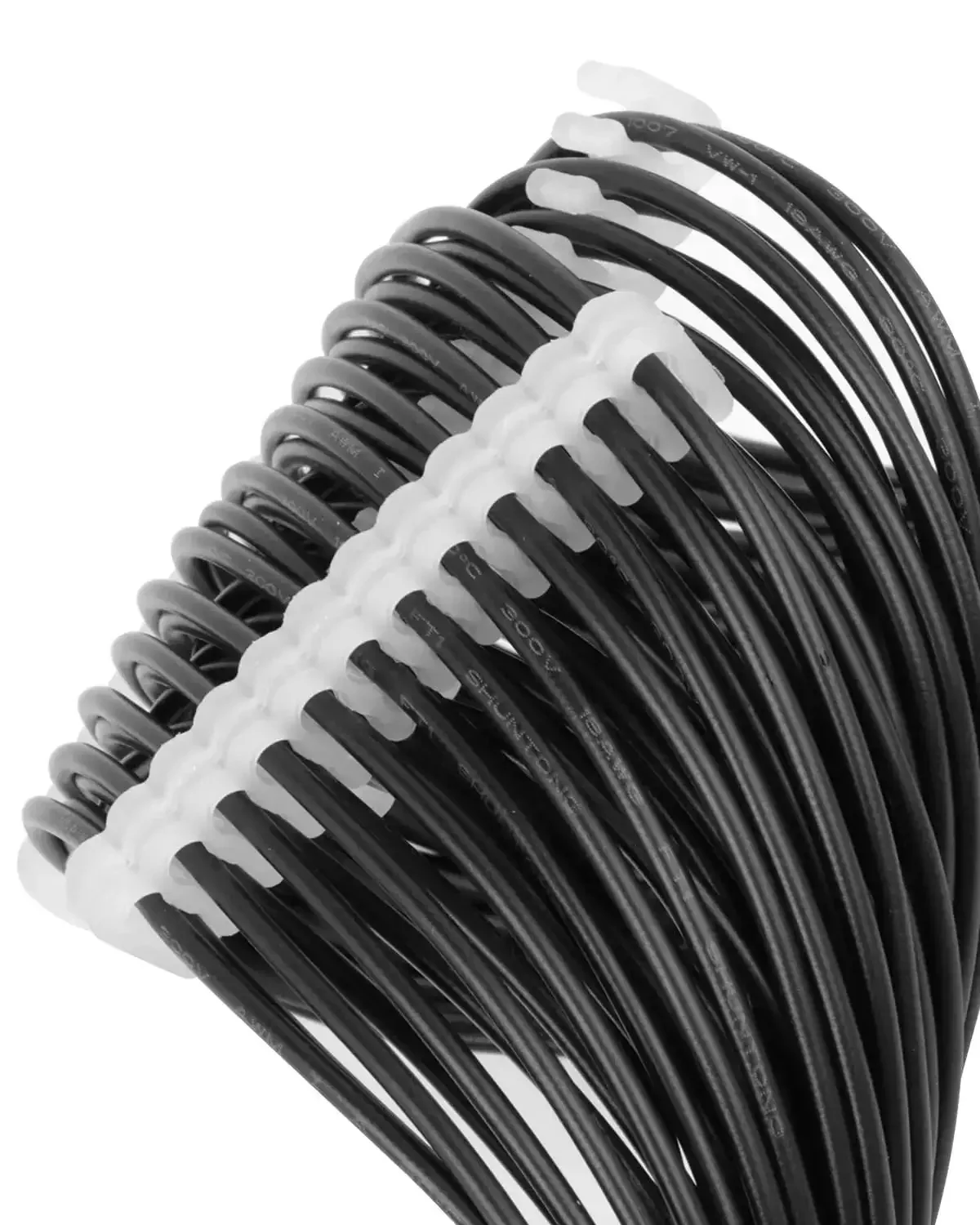 48 Piece Cable Comb Kit For PC Cables, Perfect For PSU And CPU Cable Management, Fits 3.0mm To 3.4mm OD Cables, Includes 24Pin, 8Pin, And 6Pin Comb Sets Plus Trim Tool, Sleek Black And Color Variants For A Clean, Pro Grade Build - Image 3