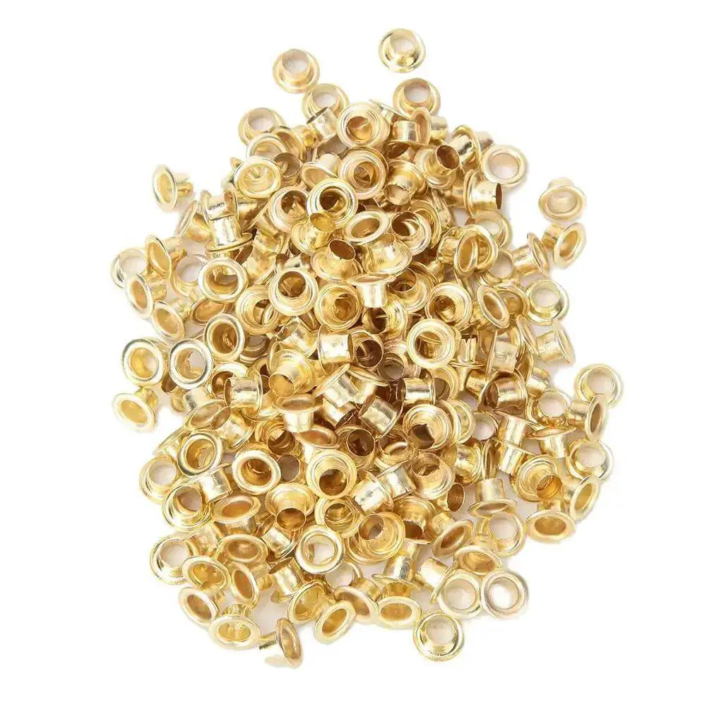 4Mm Round Eyelet Grommet Kit With Single Hole Punch, Heavy Duty Metal Eyelet Set In A Handy Storage Box, Perfect For Shoes, Clothes, Crafts, Scrapbooking, Leather Projects, Durable, Easy Install