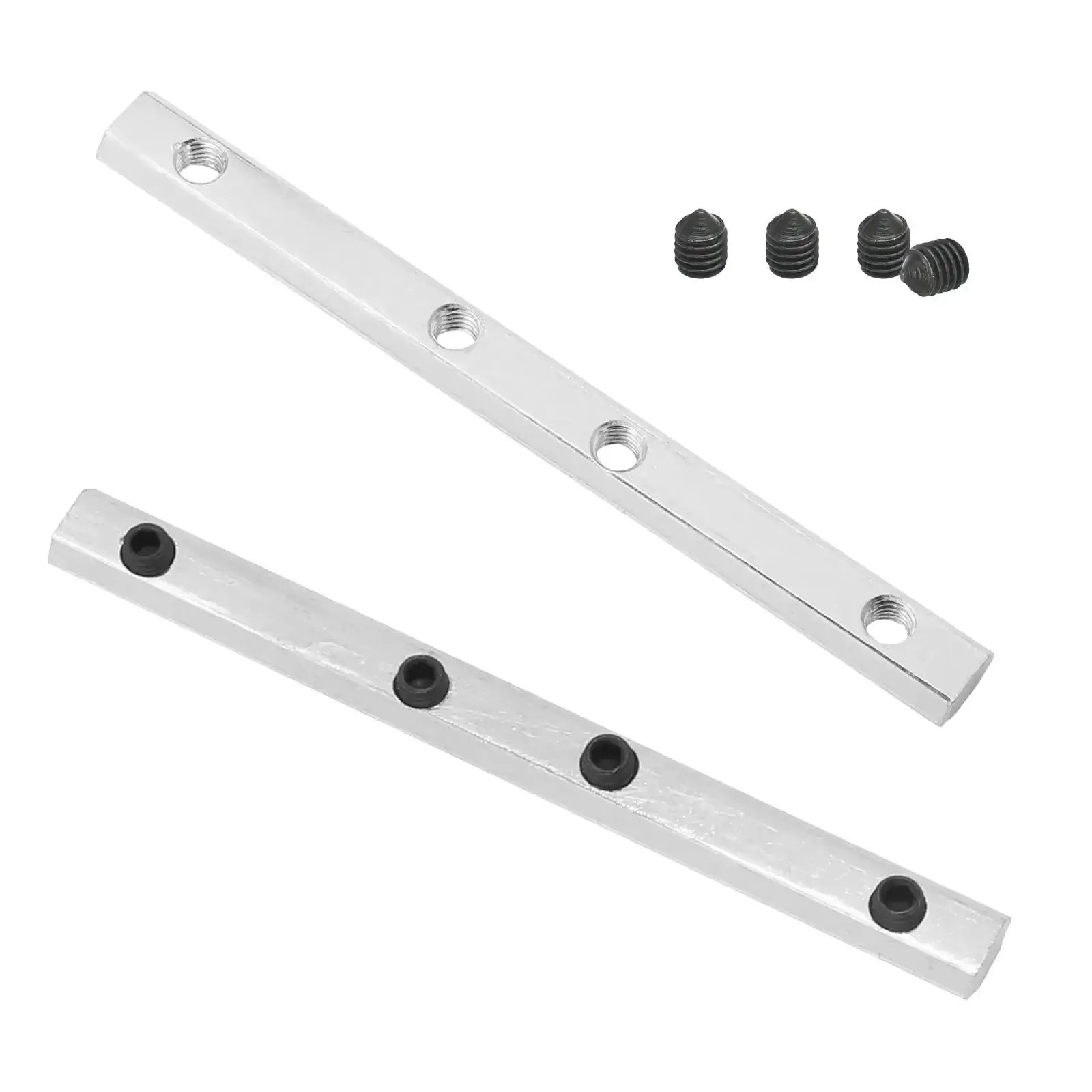 4Pcs 2020 Straight Line Connector For T Slot Aluminum Extrusion With M5 Screws 3.9 Inch Joint Brackets 6mm Slot Perfect For DIY CNC And 3D Printer Frames Heavy Duty Fasteners For 2020 Series Profiles - Image 4