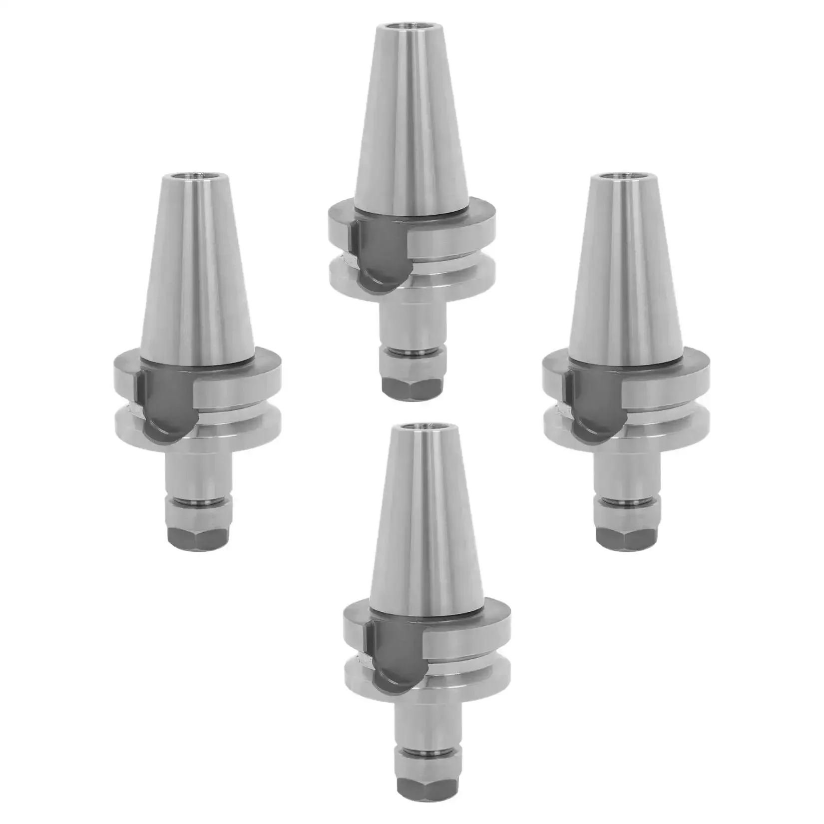 4Pcs BT30 ER11 60mm Collet Chuck CNC Tool Holder For Milling Machines And Lathes Rock Solid Steel Construction Quenched For Extra Hardness Rust Resistant For Precision And Long Life - Image 7