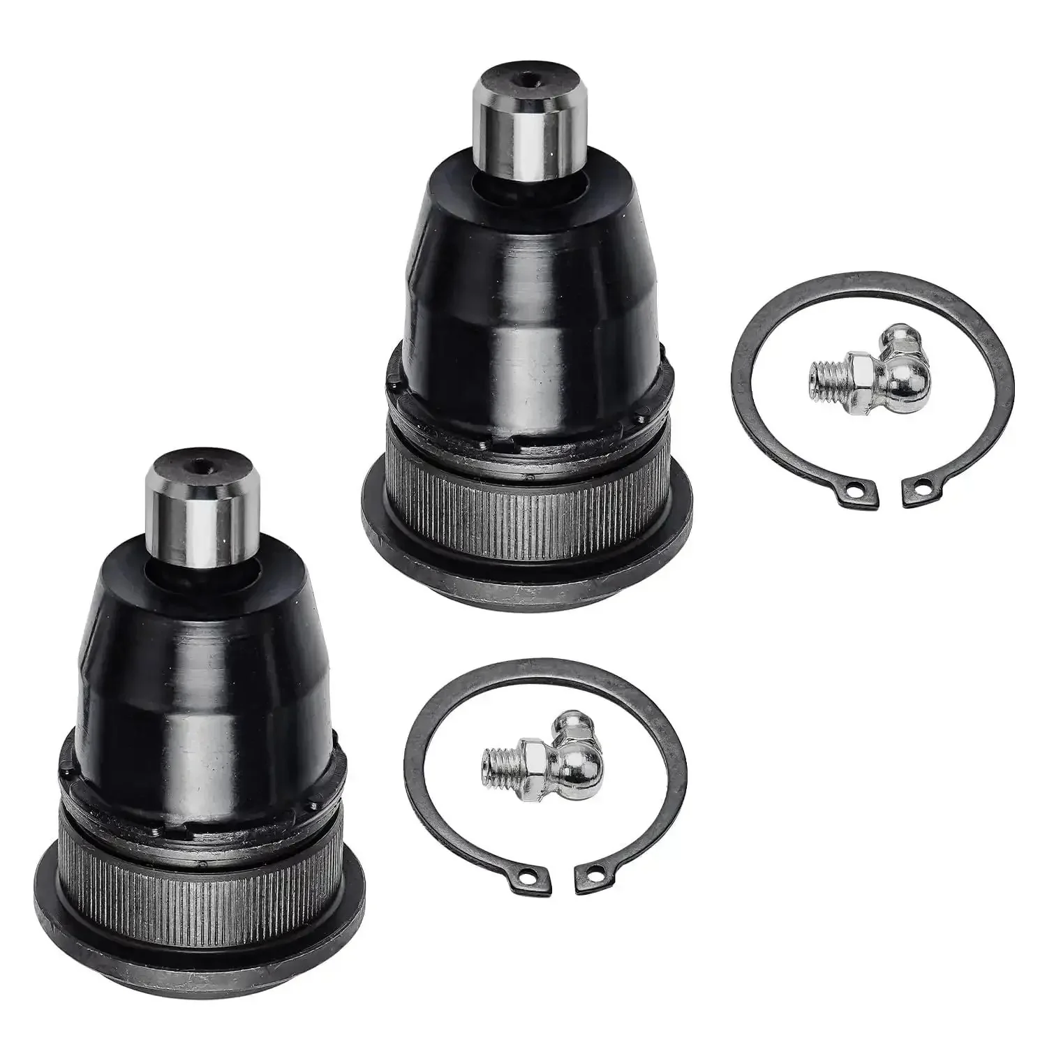 4WD 6Pc Front CV Axle Kit For Chevy Trailblazer GMC Envoy Buick Rainier Saab 9 7X Isuzu Ascender Oldsmobile Bravada With 2 CV Axles And 4 Upper Lower Ball Joints Replacement Durable Heavy Duty - Image 5