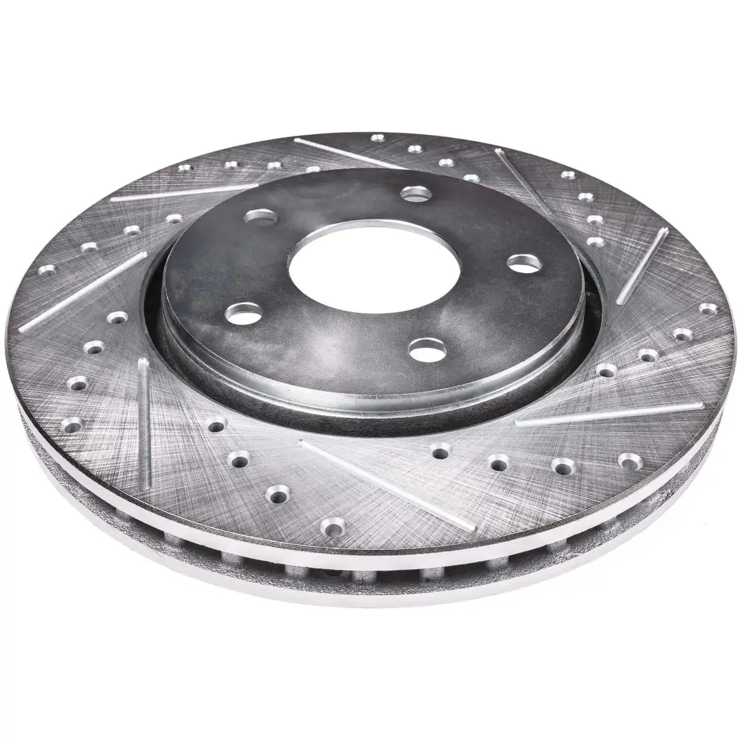 4x4 Front Brake Kit For 2000 2001 Dodge Ram 1500 With Drilled And Slotted Disc Brake Rotors Replacement Set Includes Two Front Rotors Engineered For Superior Stopping Power Quiet Operation And Long Lasting Performance For 4x4 Trucks - Image 4