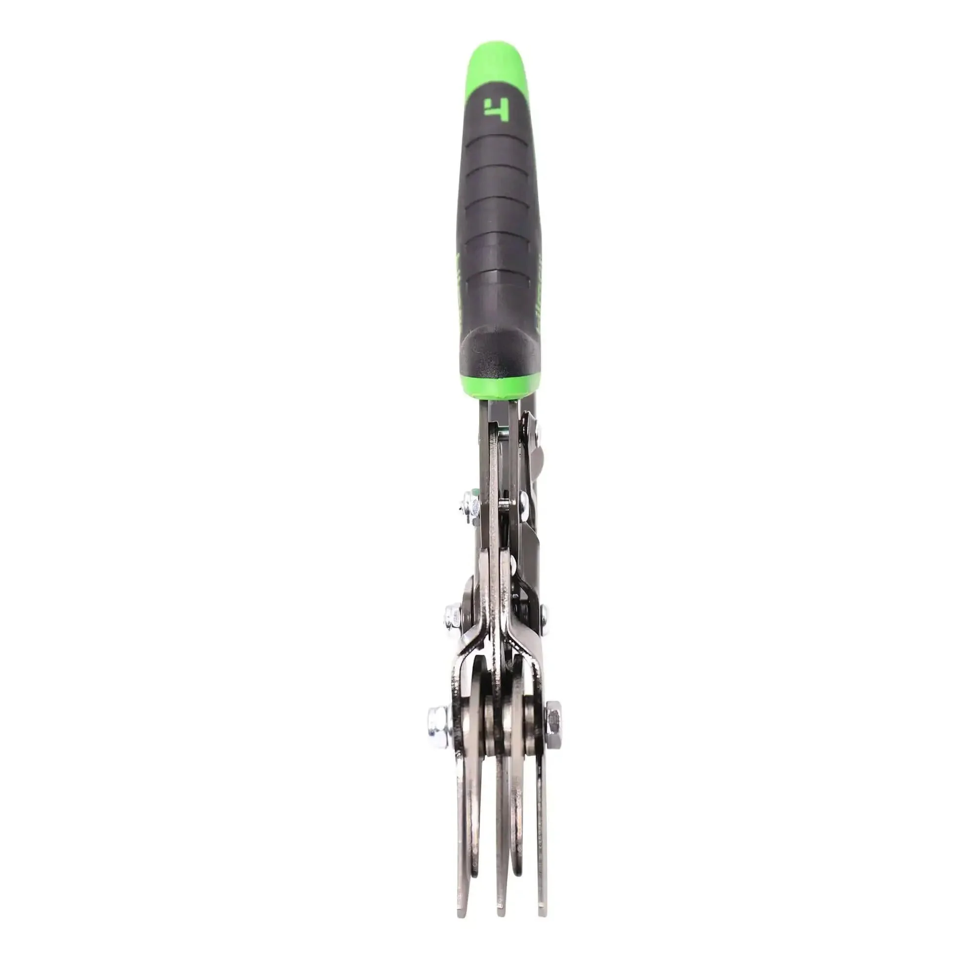 5 Blade Crimper For Sealing Round Metal Pipe With Rugged High Carbon Steel Blades And Chrome Silicon Spring Comfortable Over Molded Handles For Slip Free Grip And Tight Seals - Image 5