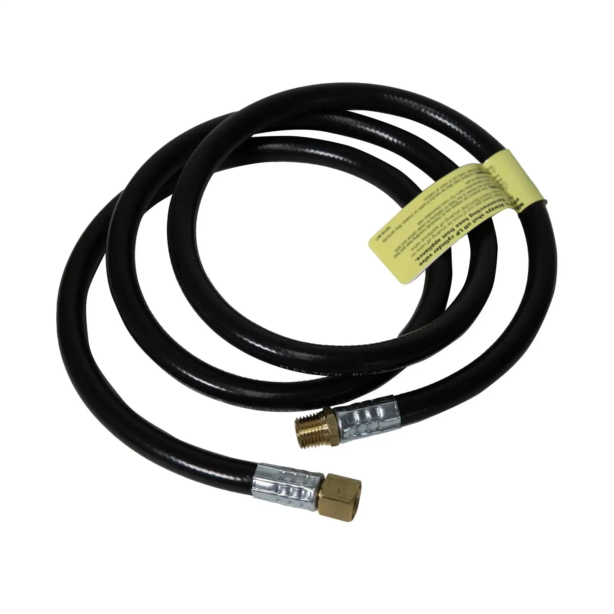 5 Foot Propane Hose Extension With High Pressure 1/4 Inch Female Pipe Thread To 1/4 Inch Male Pipe Thread Brass Fittings, Pro Grade Heavy Duty Appliance Line, Safe And Reliable, Tested To 600 Psi - Image 4