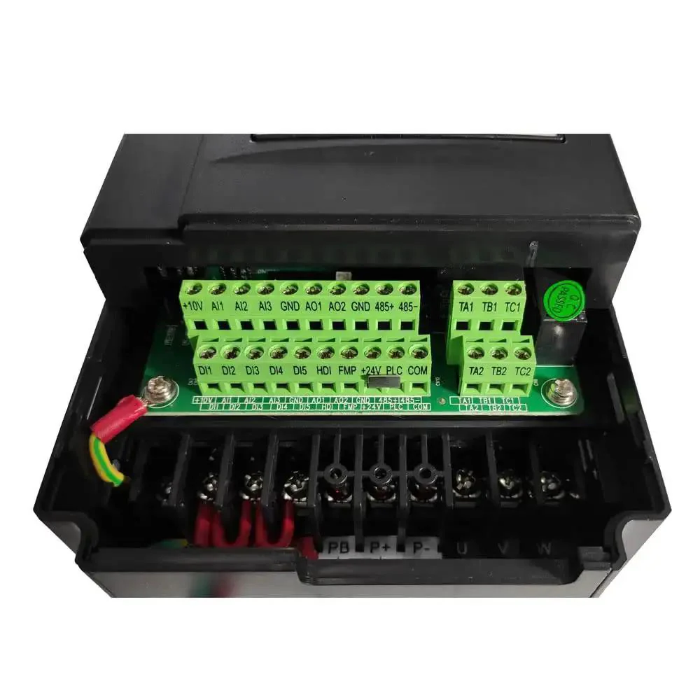 5 HP VFD For Single Phase 120V Power To 220 To 240V Three Phase Motors With 50 To 60 Hz Support VF And Vector Control 4 kW Drive 16 A Lets You Run AC Motors From A Regular Wall Outlet Great For DIY Projects And Small Workshop Or Factory Use - Image 4