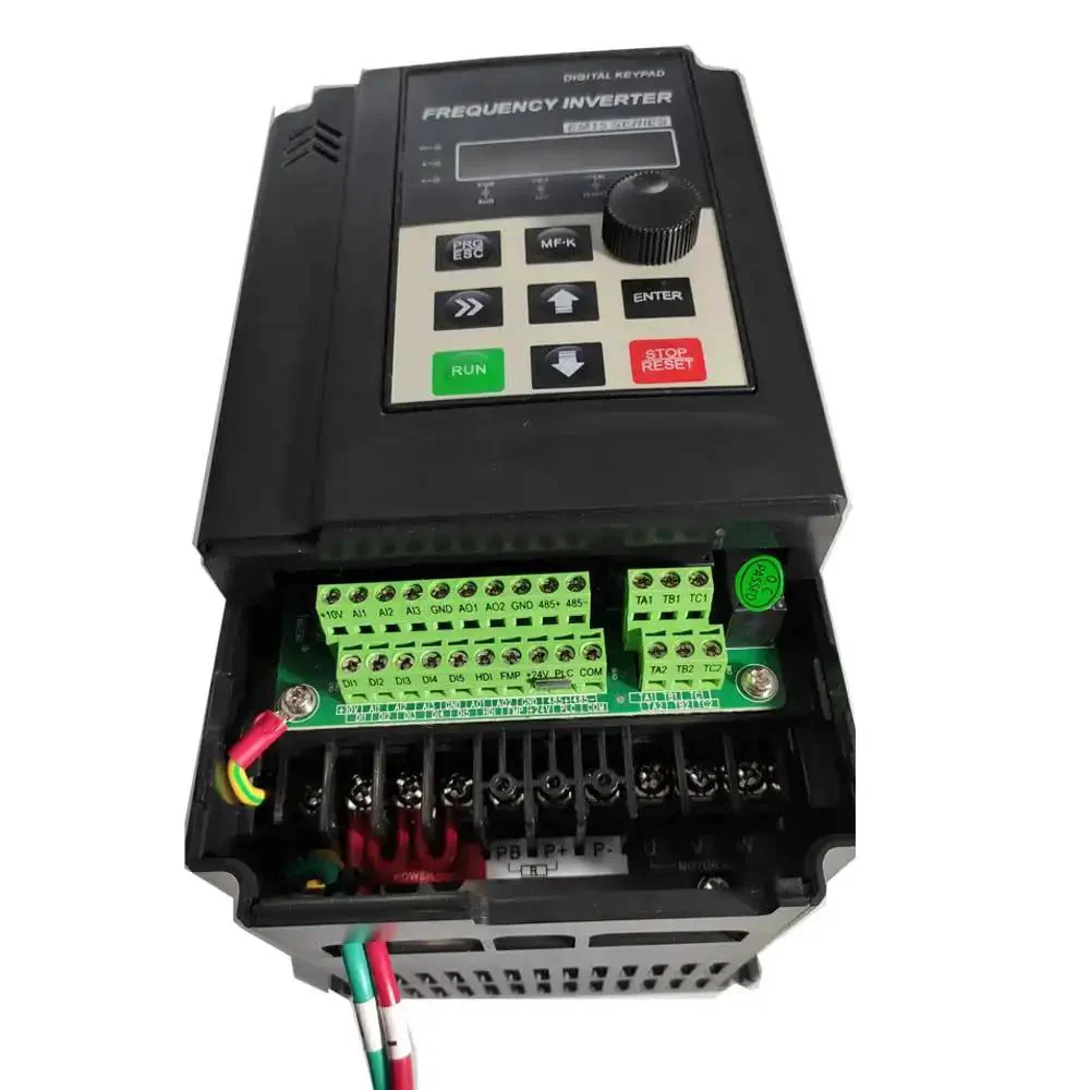 5 HP VFD For Single Phase 120V Power To 220 To 240V Three Phase Motors With 50 To 60 Hz Support VF And Vector Control 4 kW Drive 16 A Lets You Run AC Motors From A Regular Wall Outlet Great For DIY Projects And Small Workshop Or Factory Use - Image 9