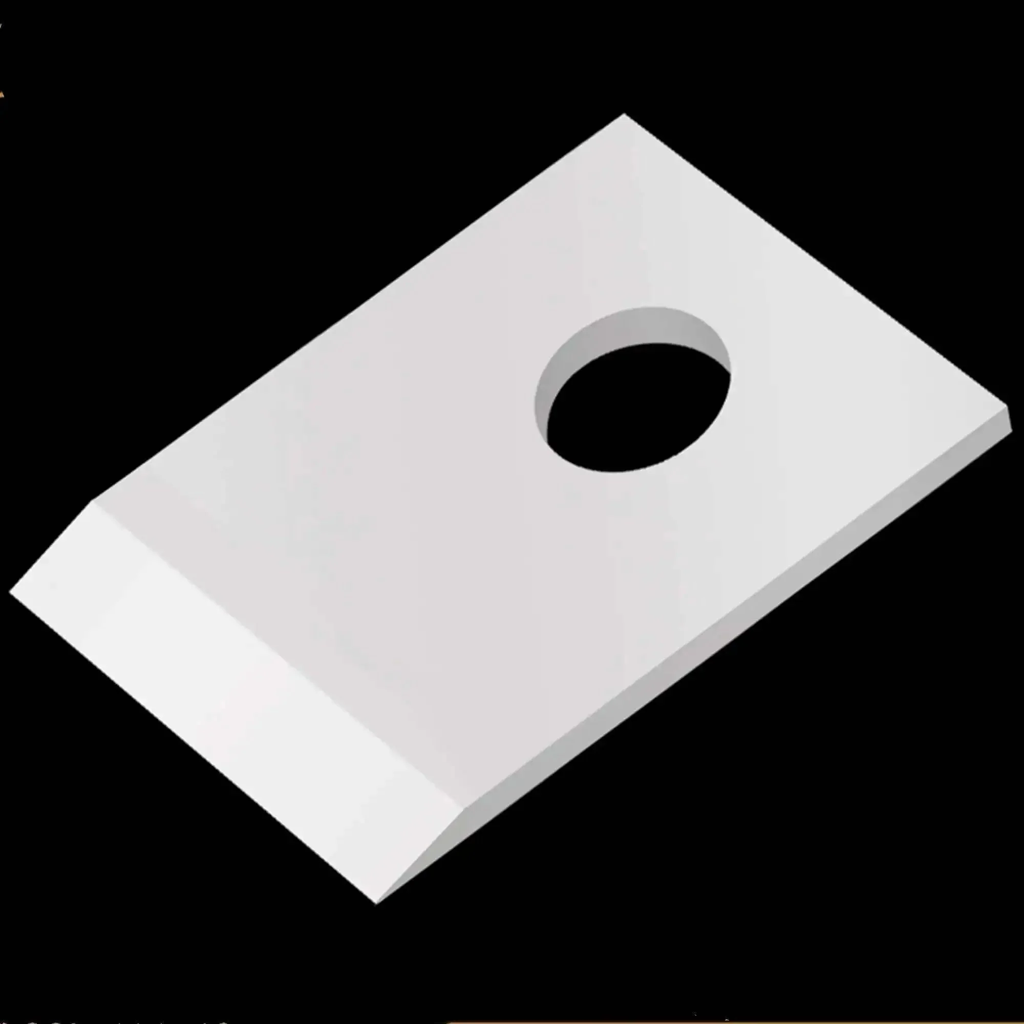 5 Pack Pass Through Crimper Cutting Blades 0.40x0.54 In Replacement Blades For Most Pass Through Crimpers SK5 Steel Heavy Duty 8 Pin Blade To Trim Extra Cable Ends Like A Pro Precision Ground For Fast Clean Crimps - Image 2