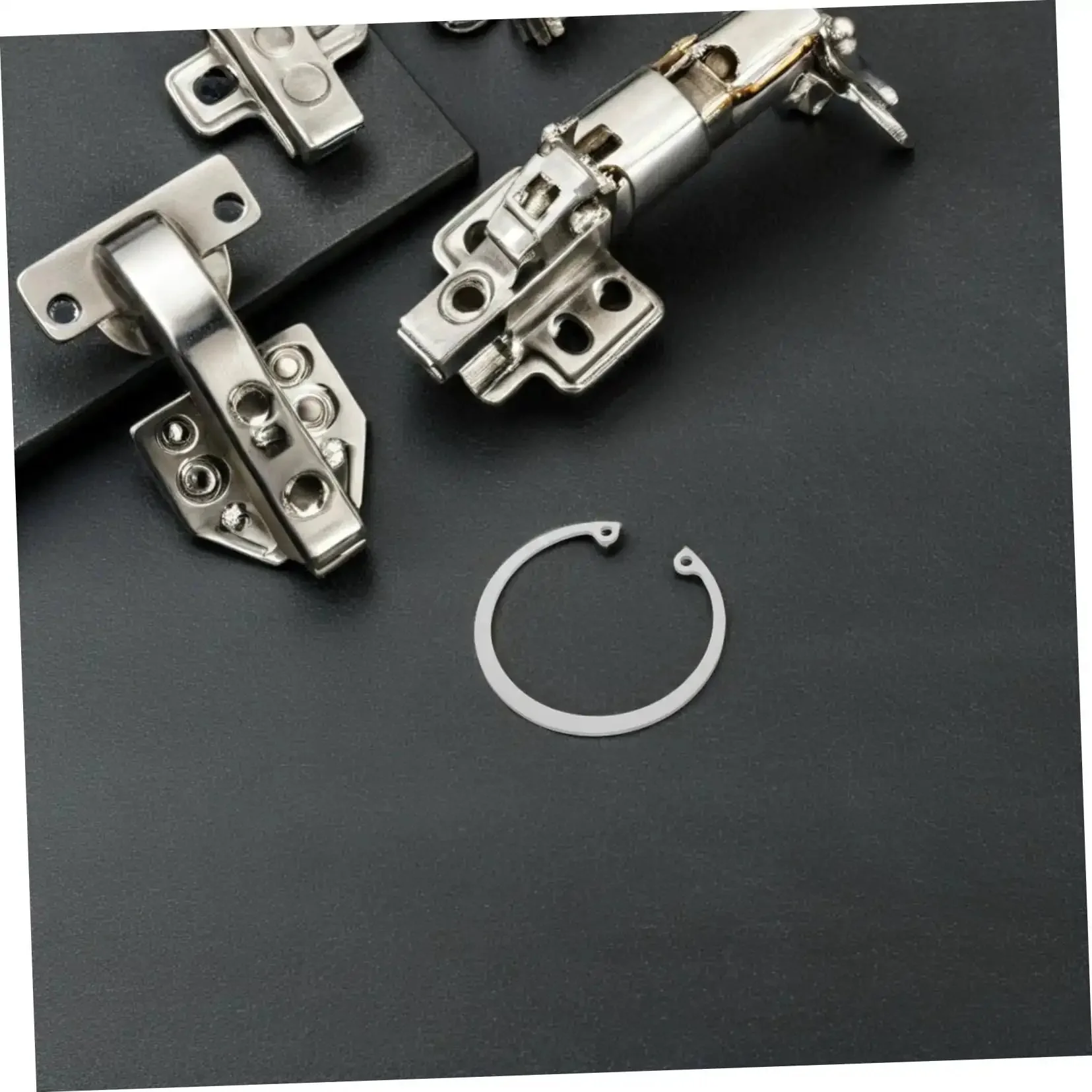 5 Piece Stainless Steel Snap Rings Kit Internal External Circlips Retaining Rings Assortment For DIY And Professional Use Versatile Fit For Various Hole Sizes Easy Install And Quick Locking - Image 4