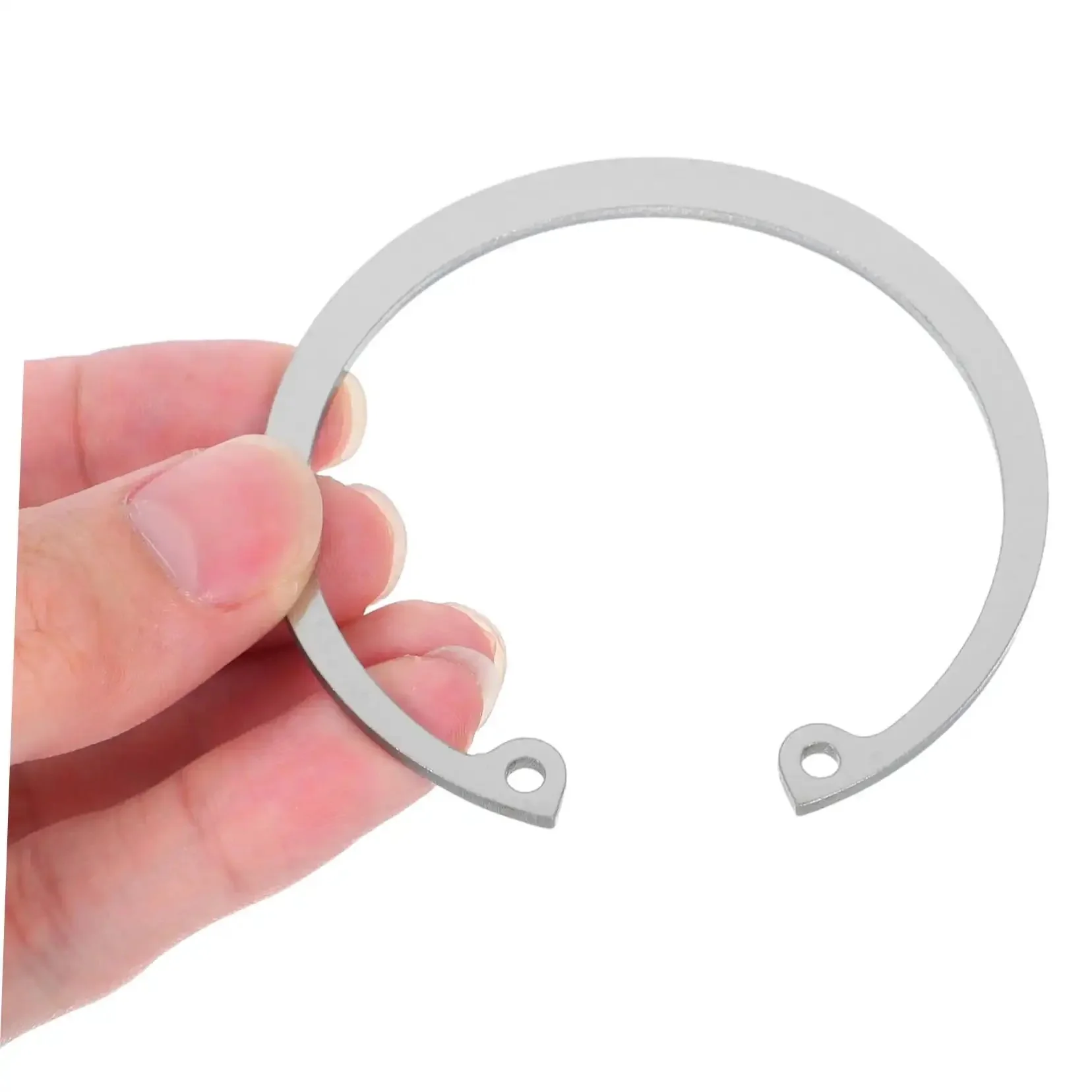 5 Piece Stainless Steel Snap Rings Kit Internal External Circlips Retaining Rings Assortment For DIY And Professional Use Versatile Fit For Various Hole Sizes Easy Install And Quick Locking - Image 7