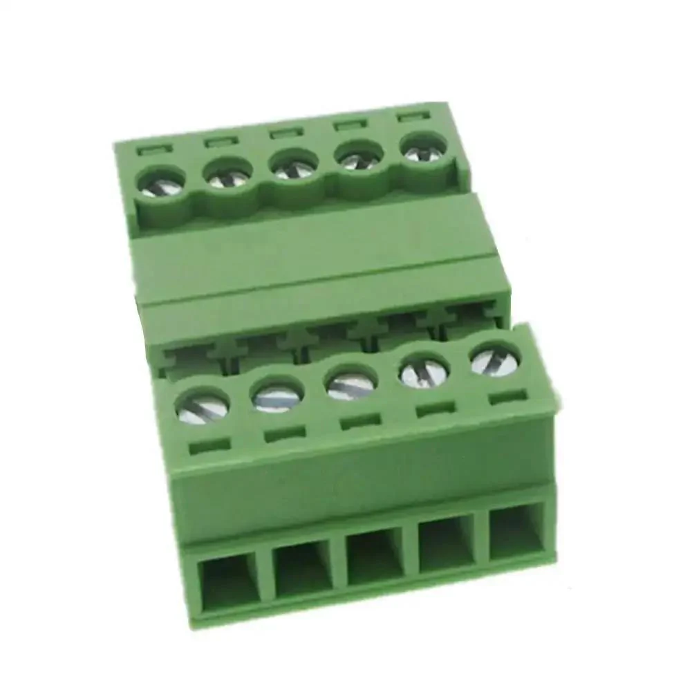 5-Pin 300V 8A KF2EDGK Pluggable Screw Terminal Block Connector, 3.5mm Pitch for 28-16 AWG, No-Solder Wiring, Easy Clamp In Design, Ideal for DIY Electronics and Pro Projects - Image 2
