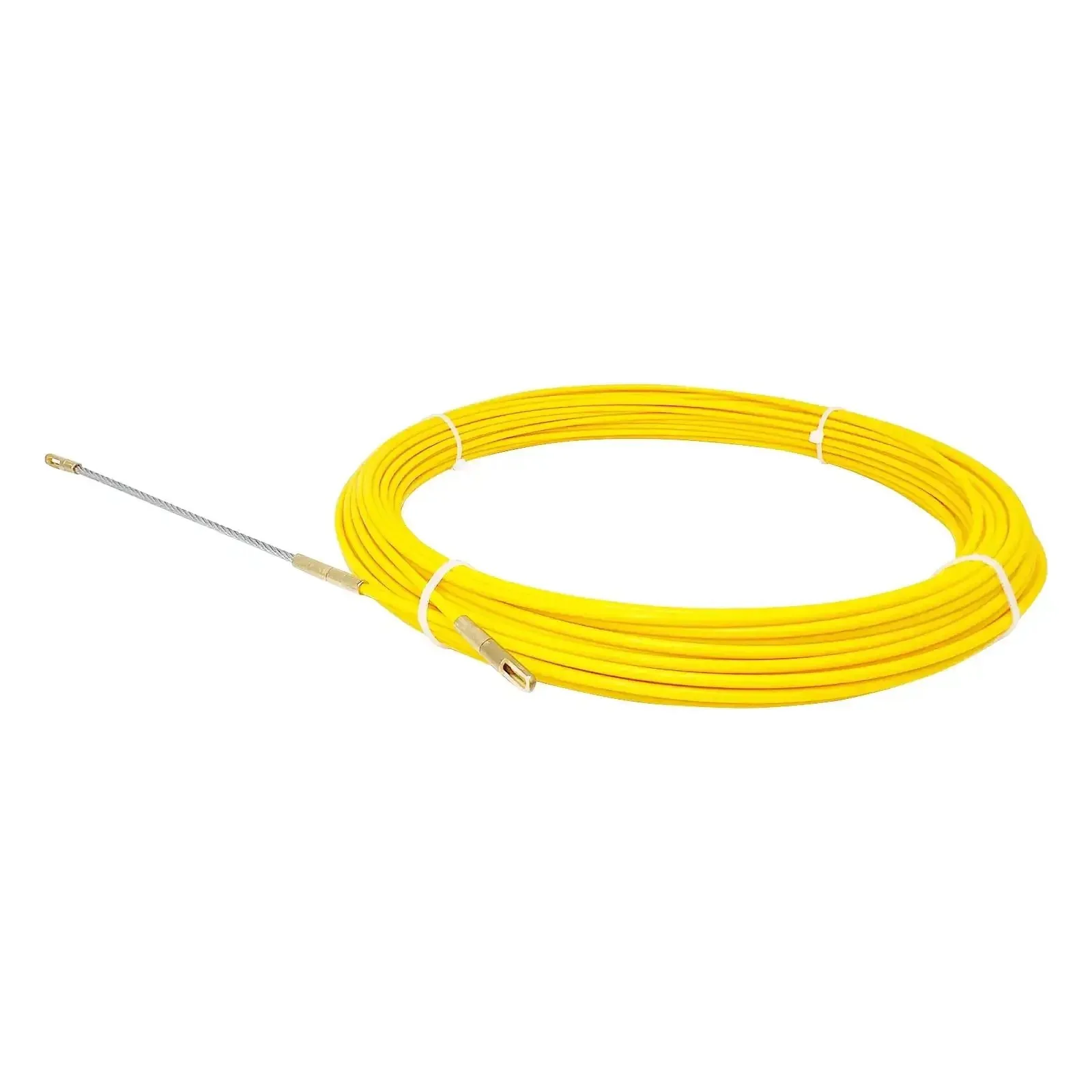 50 Foot Fiberglass Fish Tape Cable Puller Kit For Electrical Wiring Through Walls And Ducts With Smooth Pulls Flexible Yet Rigid Design 3mm Fastener Ideal Duct Rodder And Threader For Quick No Jam Install - Image 2
