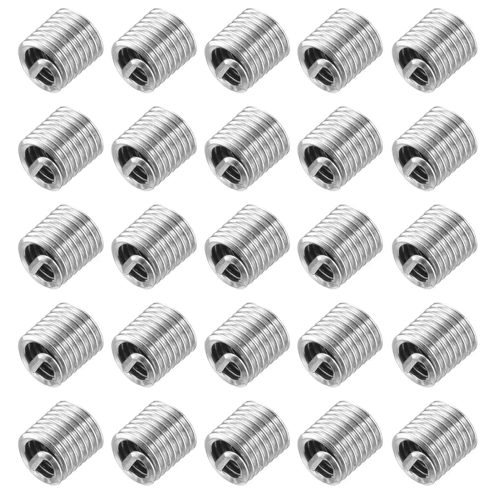 50 Pack Helical Wire Thread Inserts 8 32 UNC 304 Stainless Steel Coiled Thread Repair Kit For Mechanical Equipment Easy Install And Long Lasting Strength
