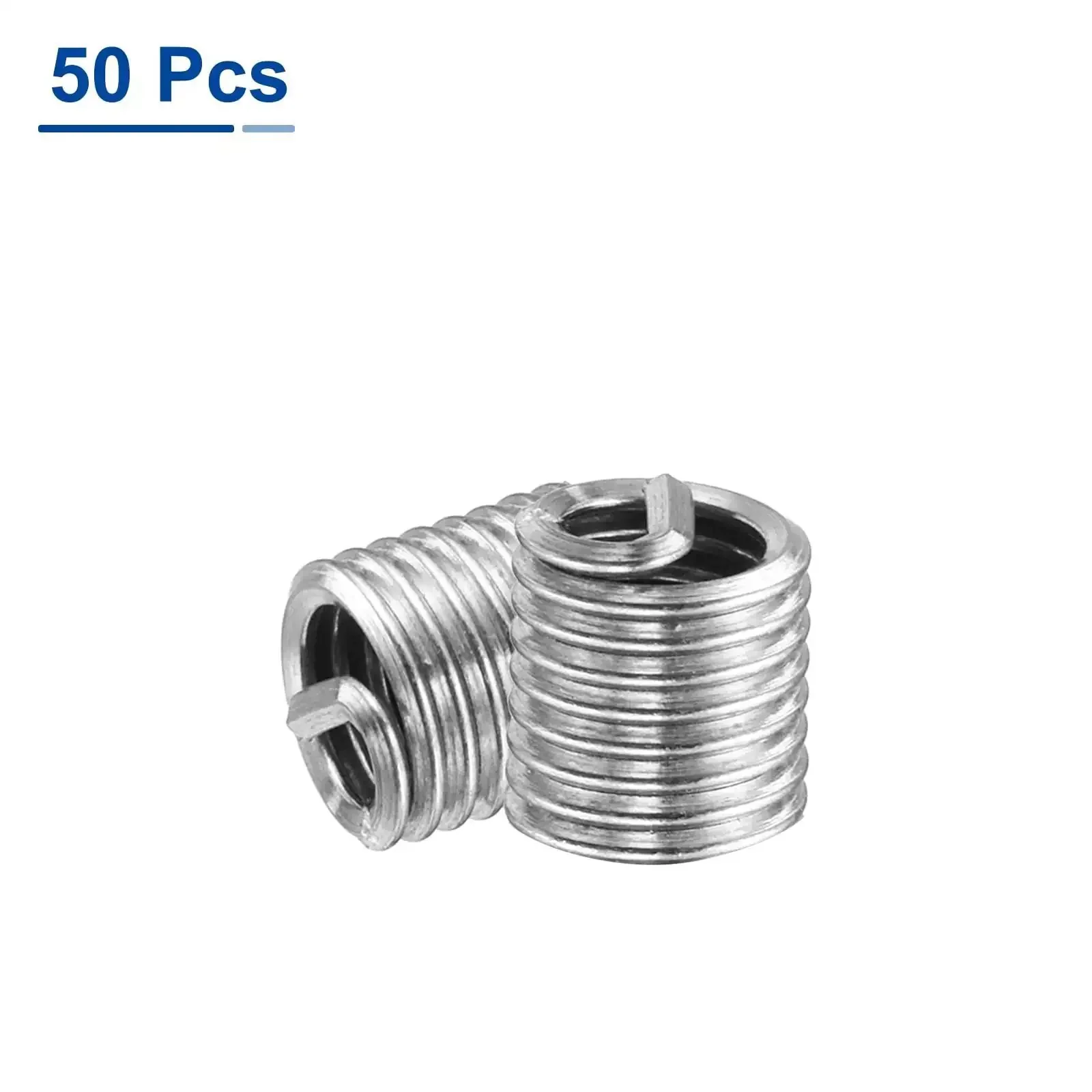 50 Pack Helical Wire Thread Inserts 8 32 UNC 304 Stainless Steel Coiled Thread Repair Kit For Mechanical Equipment Easy Install And Long Lasting Strength - Image 6