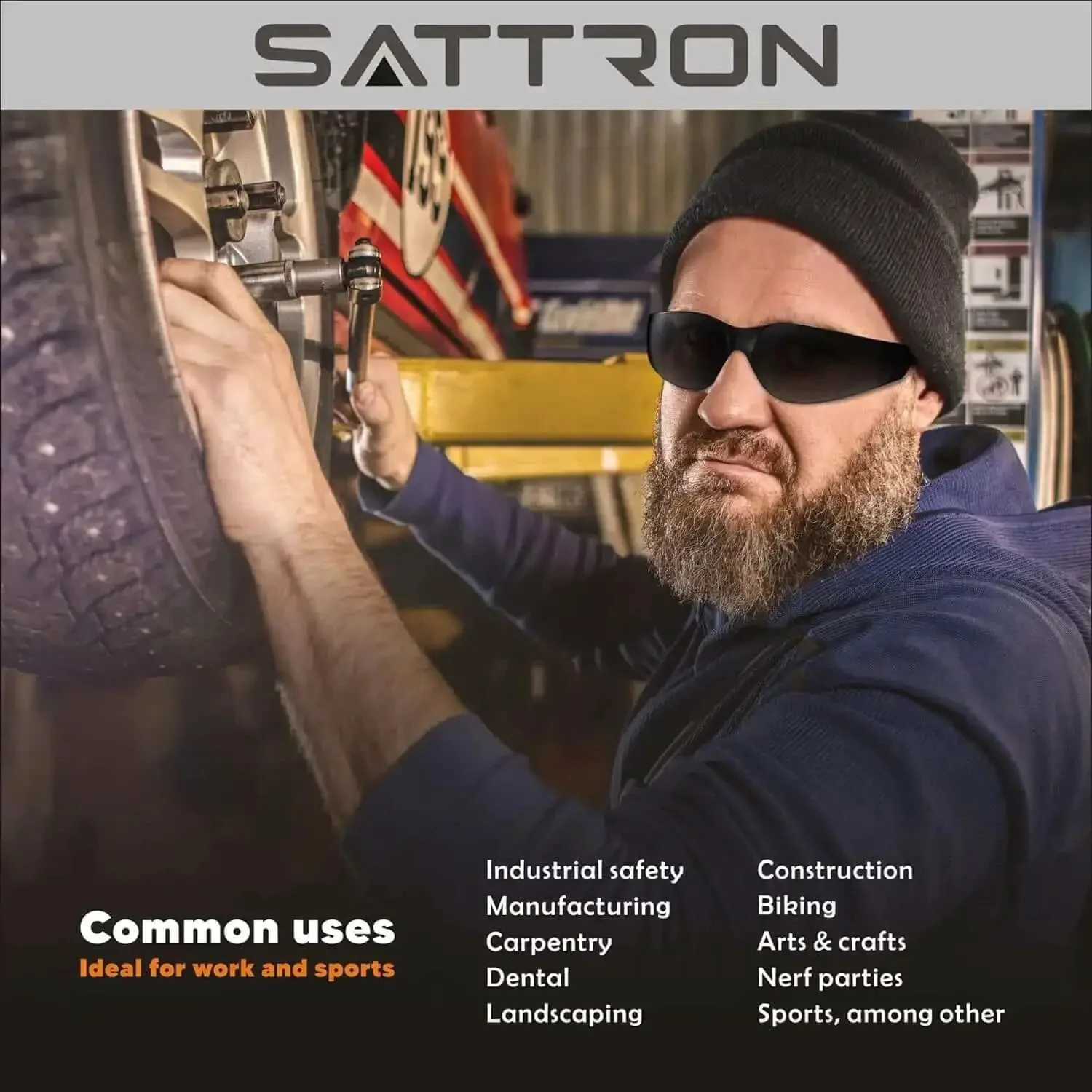 50 Pack Tinted Safety Glasses With Scratch And Impact Resistance Dark UV Protective Lenses For Construction Outdoor Work And Shooting Affordable Eyewear That Blocks Glare And Keeps Your Eyes Safe - Image 3