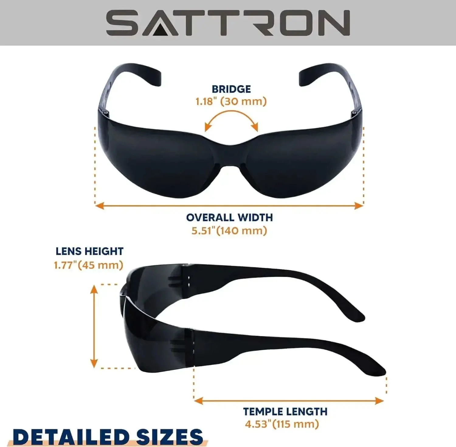 50 Pack Tinted Safety Glasses With Scratch And Impact Resistance Dark UV Protective Lenses For Construction Outdoor Work And Shooting Affordable Eyewear That Blocks Glare And Keeps Your Eyes Safe - Image 4