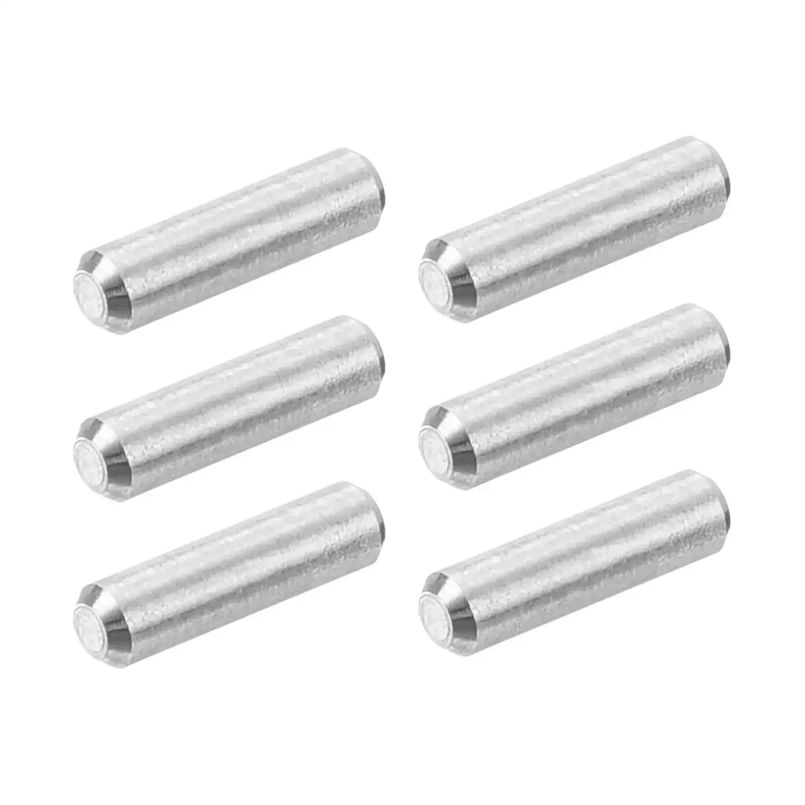50 PCS 1.6Mm By 6Mm Stainless Steel Dowel Pins Kit For Shelves And Fasteners Silver Finish Durable Corrosion Resistant Hardware Assortment For DIY Projects And Repairs