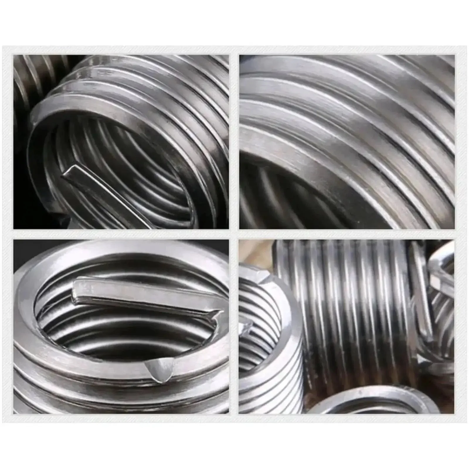 50 Piece Metric Helicoil Kit M10 X 1.5 X 2.5D Wire Thread Insert Sleeve Bushing For Thread Repair In Automotive Marine Machinery And Home DIY Projects - Image 9