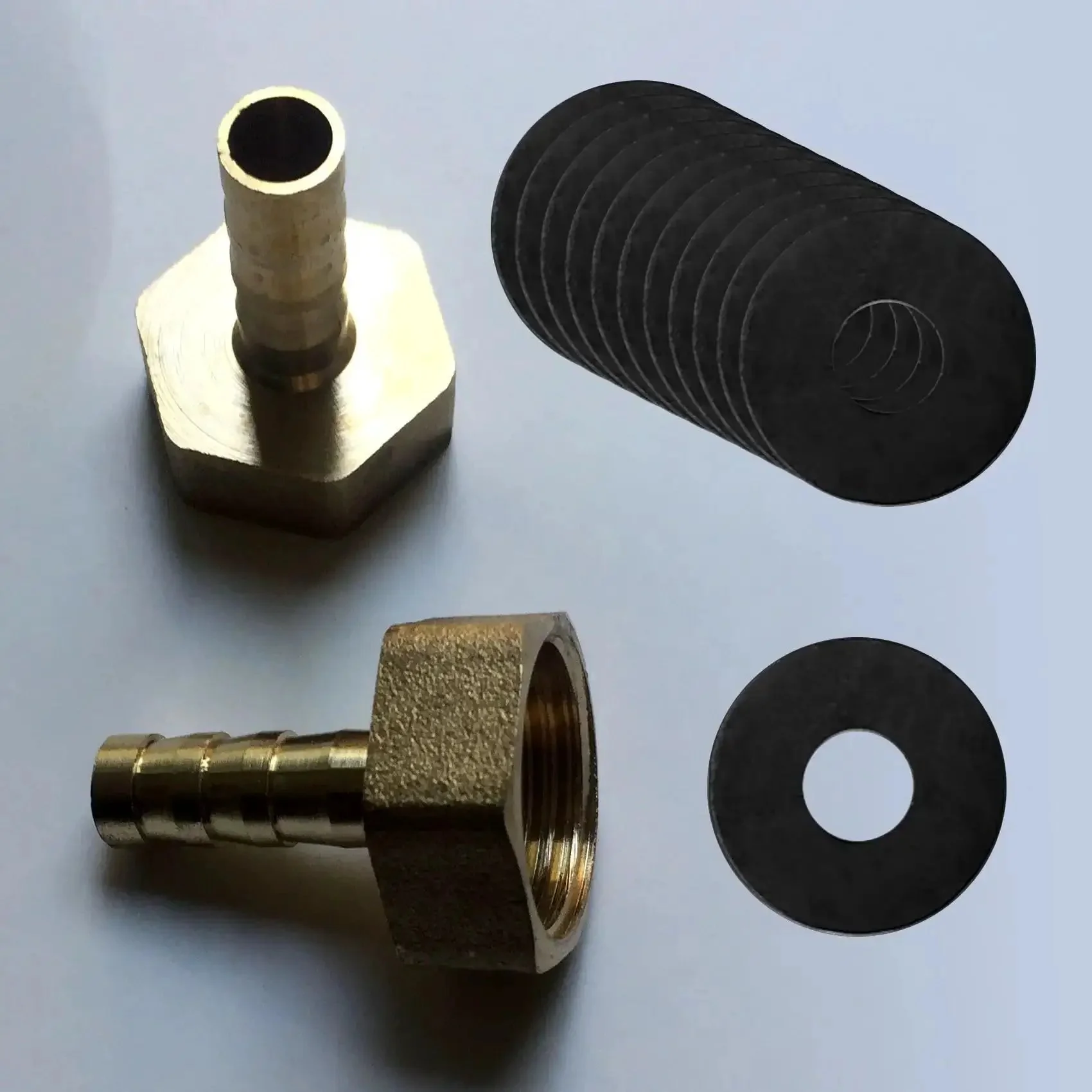 50 Piece Rubber Washers Kit With Five Sizes 16mm 18mm 20mm 25mm And 30mm Black Vibration Dampening Pads For Faucets Hoses Screws And Bolts Home DIY Plumbing And Automotive Repairs - Image 3