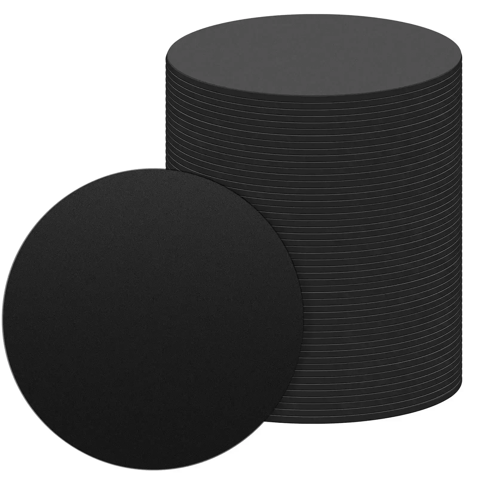 50 Pieces Billiard Pool Table Leg Shims Set 3 Inch Diameter Rubber Levelers Round Foot Pads 0.06 Inch Thick Non Slip Easy To Cut And Install Keeps Your Table Level And Stable On Any Surface