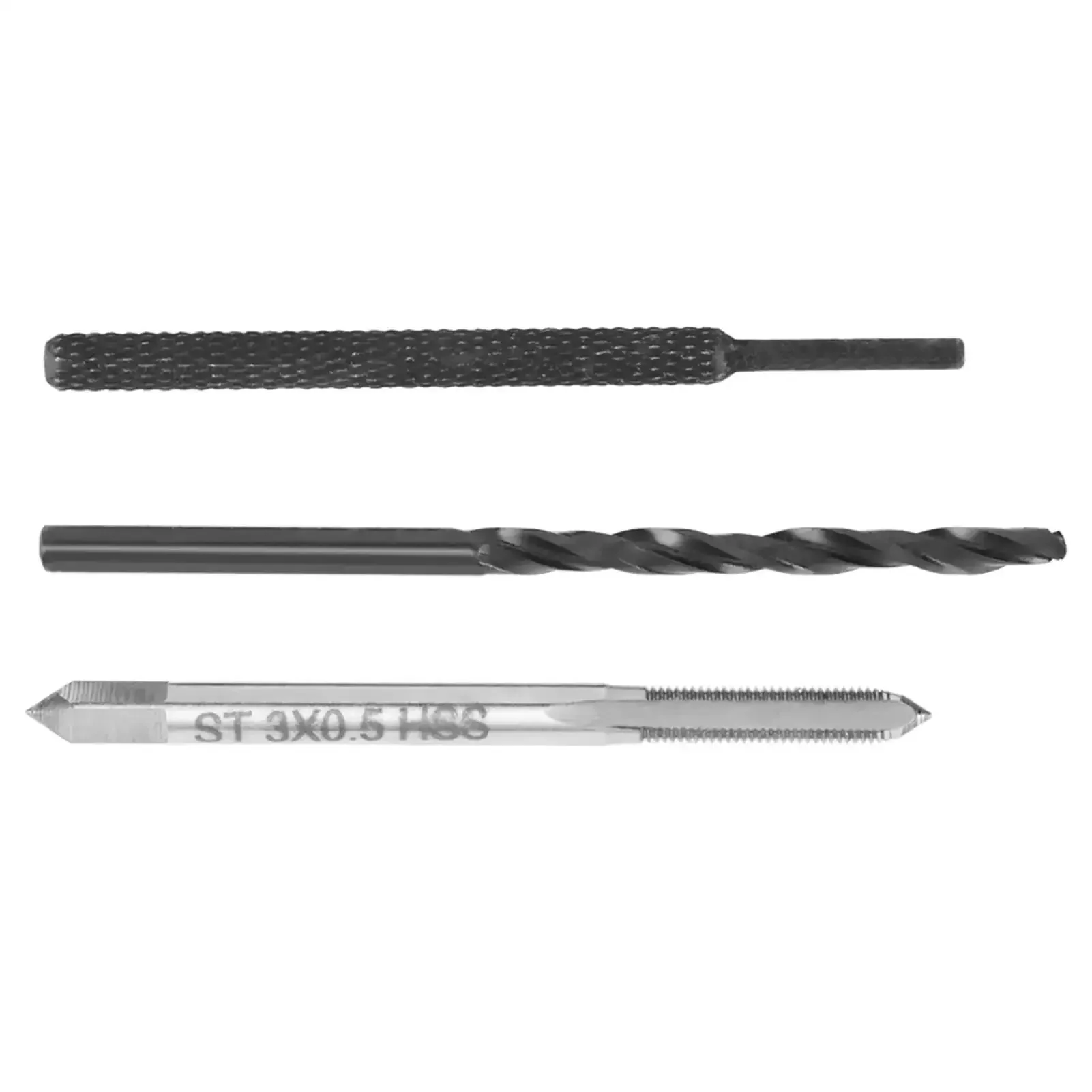 50 Pieces Stainless Steel Helicoil Thread Repair Kit M3 X 2D Set for Aluminum and Soft Metals DIY Friendly Restore Damaged Threads and Reinforce Fasteners With Durable Inserts for Repeated Disassembly and Reliable Strong Connections - Image 3
