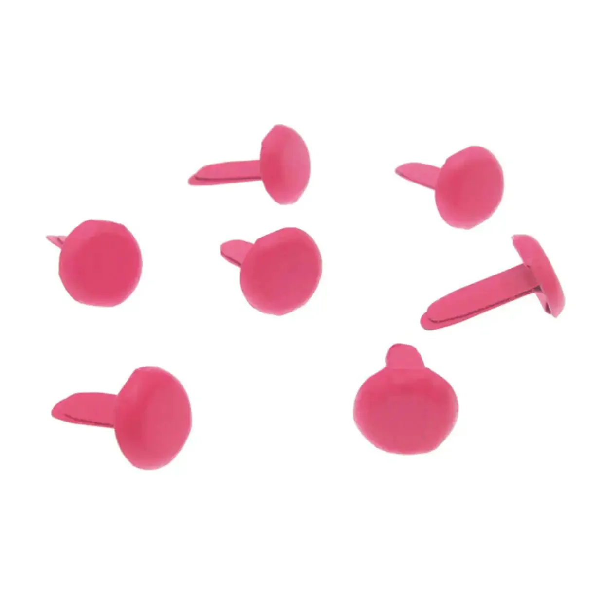 500 Pcs Mini Round Brads Two-Legged Nails For Crafts And DIY Projects Colorful Paper Fasteners For Kids And Scrapbooking, Easy To Use In Paper Crafting And Handmade Cards, Pastel Spray Painted Finish - Image 3