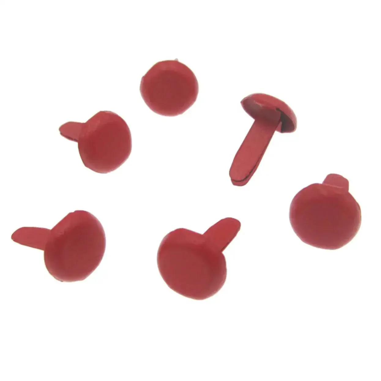 500 Pcs Mini Round Brads Two-Legged Nails For Crafts And DIY Projects Colorful Paper Fasteners For Kids And Scrapbooking, Easy To Use In Paper Crafting And Handmade Cards, Pastel Spray Painted Finish - Image 6