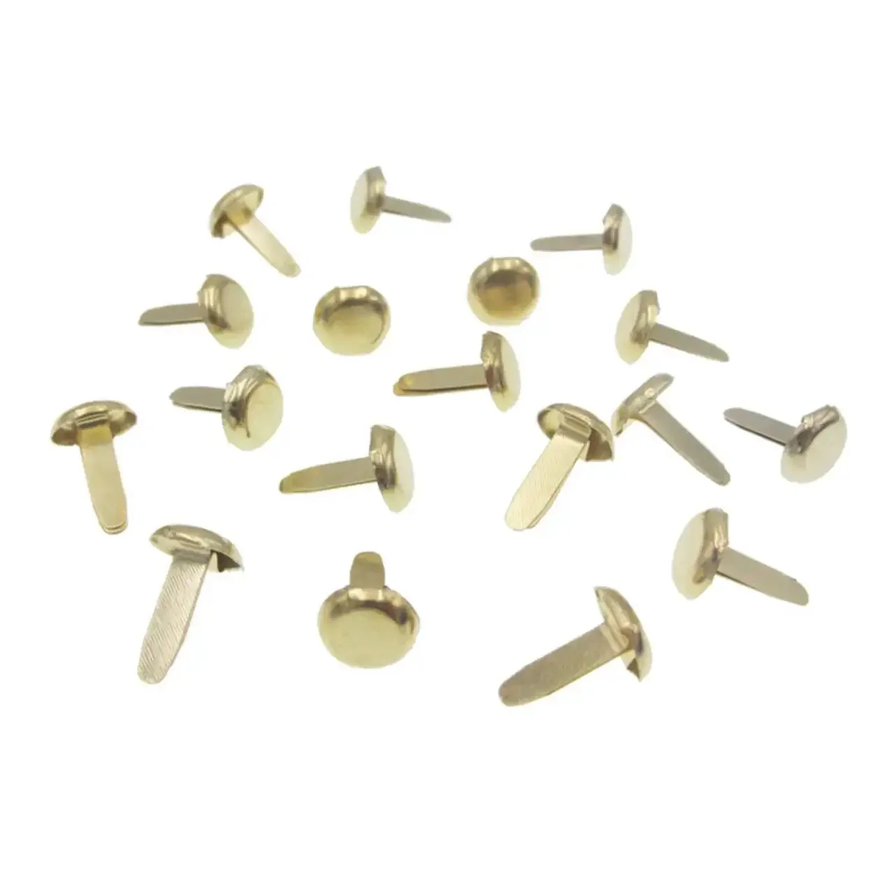 500 Pcs Mini Round Brads Two-Legged Nails For Crafts And DIY Projects Colorful Paper Fasteners For Kids And Scrapbooking, Easy To Use In Paper Crafting And Handmade Cards, Pastel Spray Painted Finish - Image 7