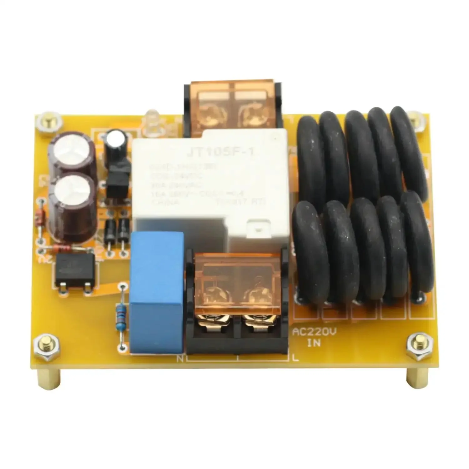 5000W Kickstart Soft Start Board For Power Amplifiers And Isolation Transformers 220V AC High Power Soft Start Module With Smooth Start Control Ideal For Class A Amplifiers And High Start Current Equipment