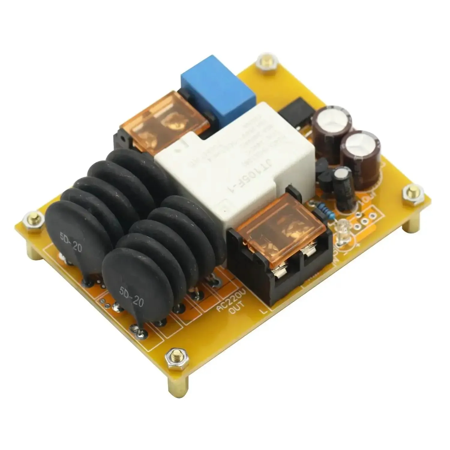 5000W Kickstart Soft Start Board For Power Amplifiers And Isolation Transformers 220V AC High Power Soft Start Module With Smooth Start Control Ideal For Class A Amplifiers And High Start Current Equipment - Image 2