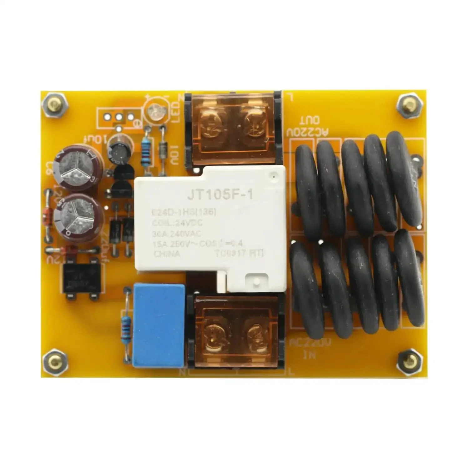 5000W Kickstart Soft Start Board For Power Amplifiers And Isolation Transformers 220V AC High Power Soft Start Module With Smooth Start Control Ideal For Class A Amplifiers And High Start Current Equipment - Image 4