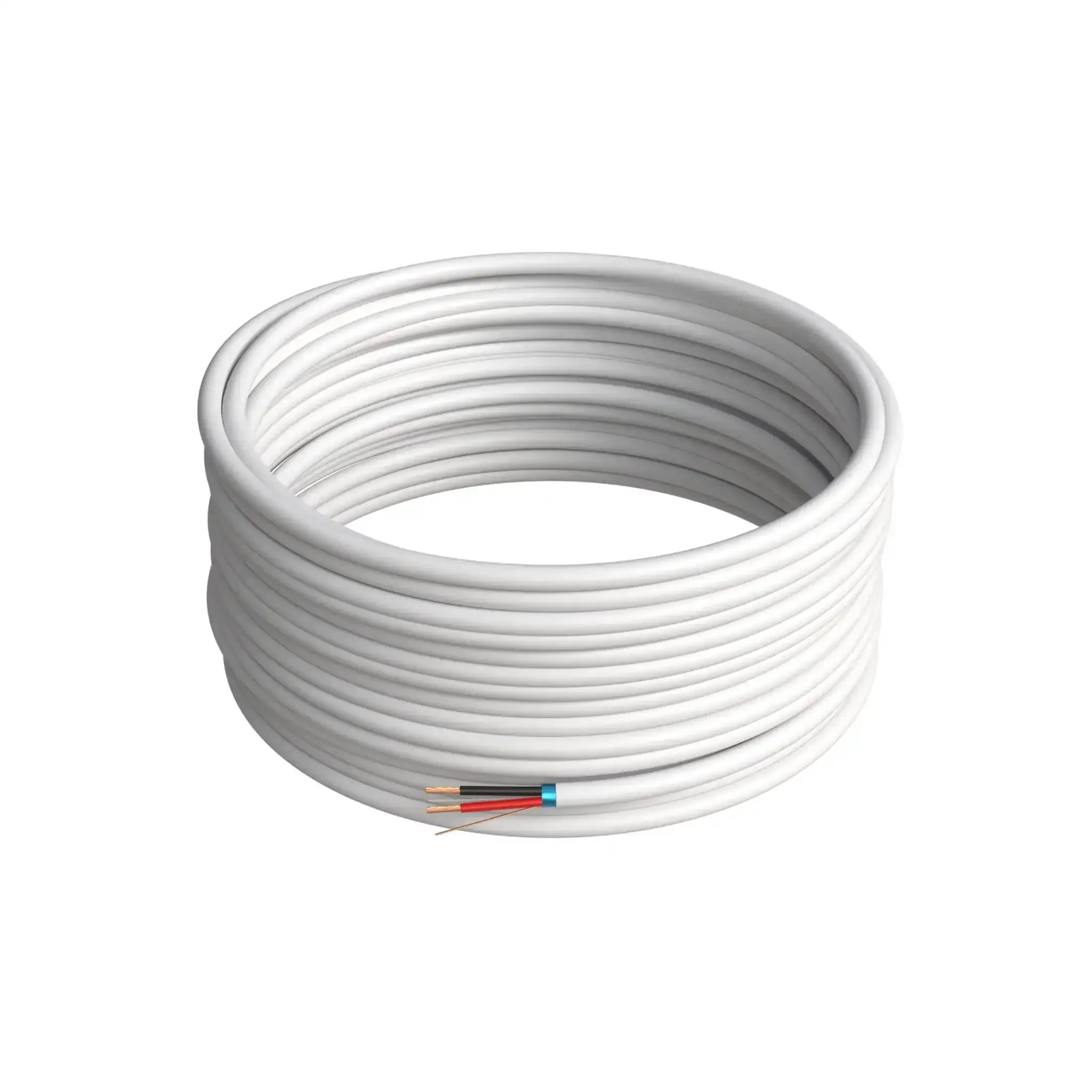 500ft Stranded 22/2 CCA Shielded Low Voltage Alarm Cable For Burglar Systems, Fire Detectors, Security Stations And Doorbells, 22 AWG Two Conductor Wire - Image 5