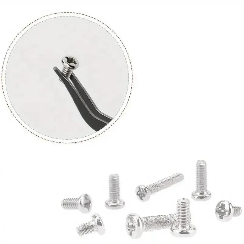 500Pcs Mini Screw Set For Laptops, Sunglasses, Watches, Tablets And Glasses Repair - Tiny Micro Screws, Carbon Steel Black And Silver, DIY Fixes, Handy Hardware Tools For Quick Repairs - Image 4