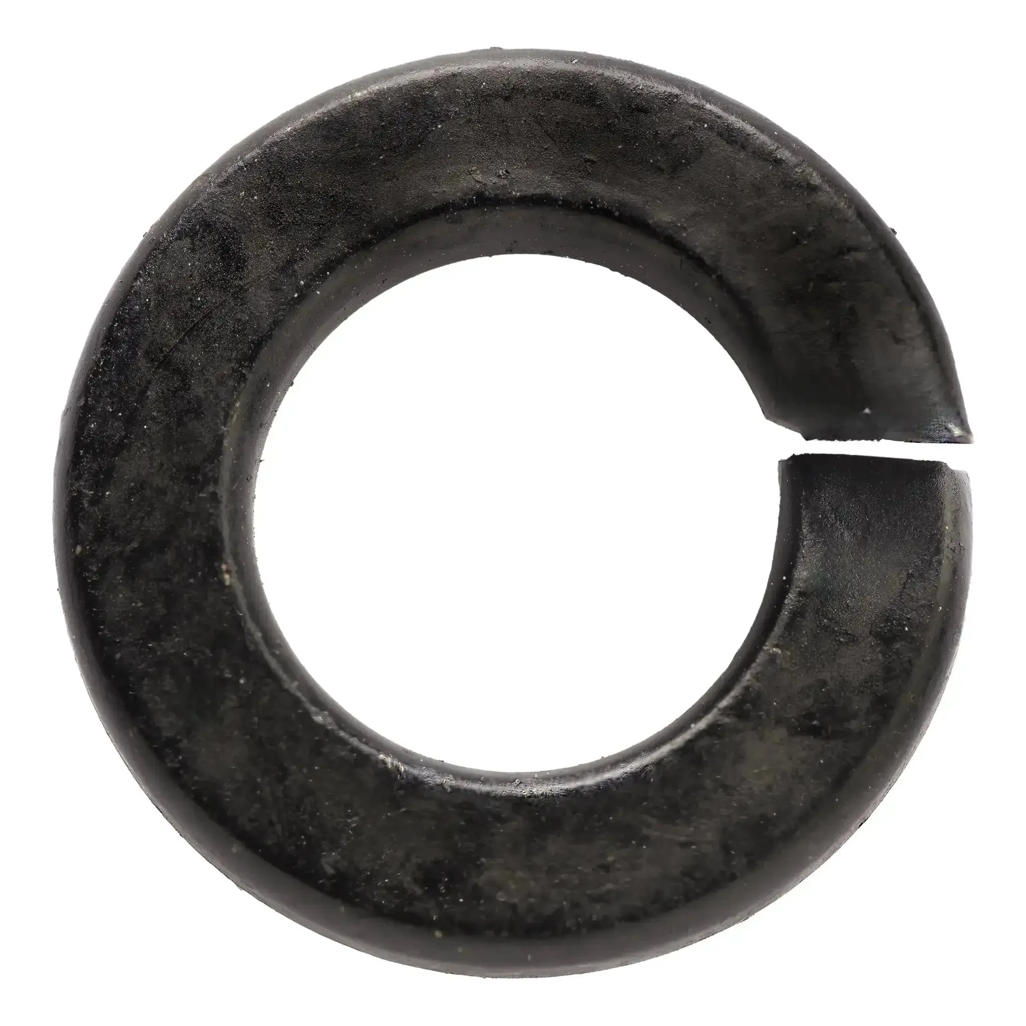 5/16 Inch Black Split Lock Washer 100 Pack With Black Ruspert 1000 Coating For 5/16 Inch Fasteners Prevents Loosening And Vibration Outside Diameter 0.593 Inches Inner Diameter 0.314 To 0.322 Inches Thickness 0.078 Inches Meets ASME B18.21.1 - Image 2