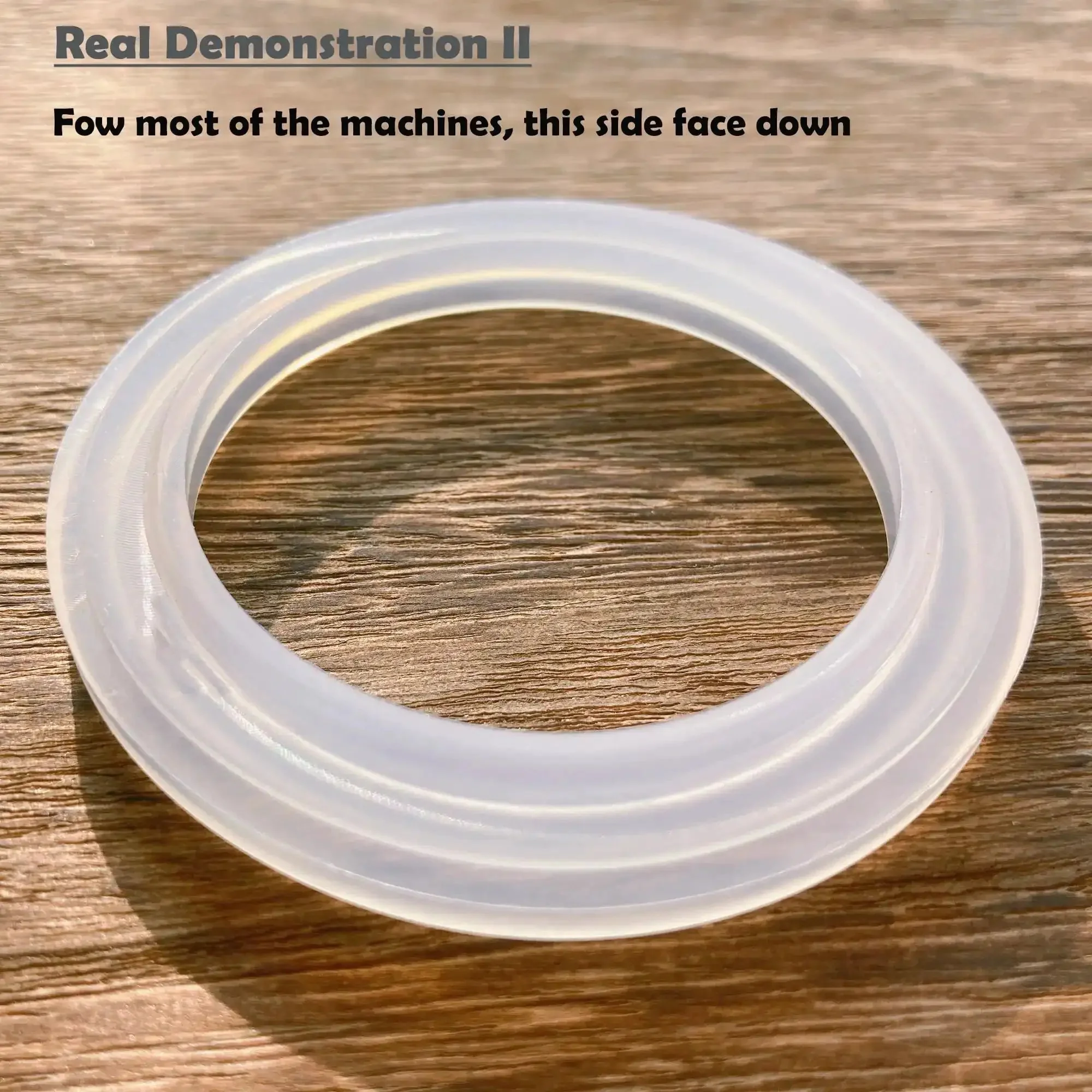51mm Silicone Gasket Ring For Coffee Machines Replacement Group Head Seal For Dolim GEVI MR Coffee And Similar 51mm Brewers No Leak Portafilter Ring BPA Free Food Grade Snug Fit And Durable - Image 2